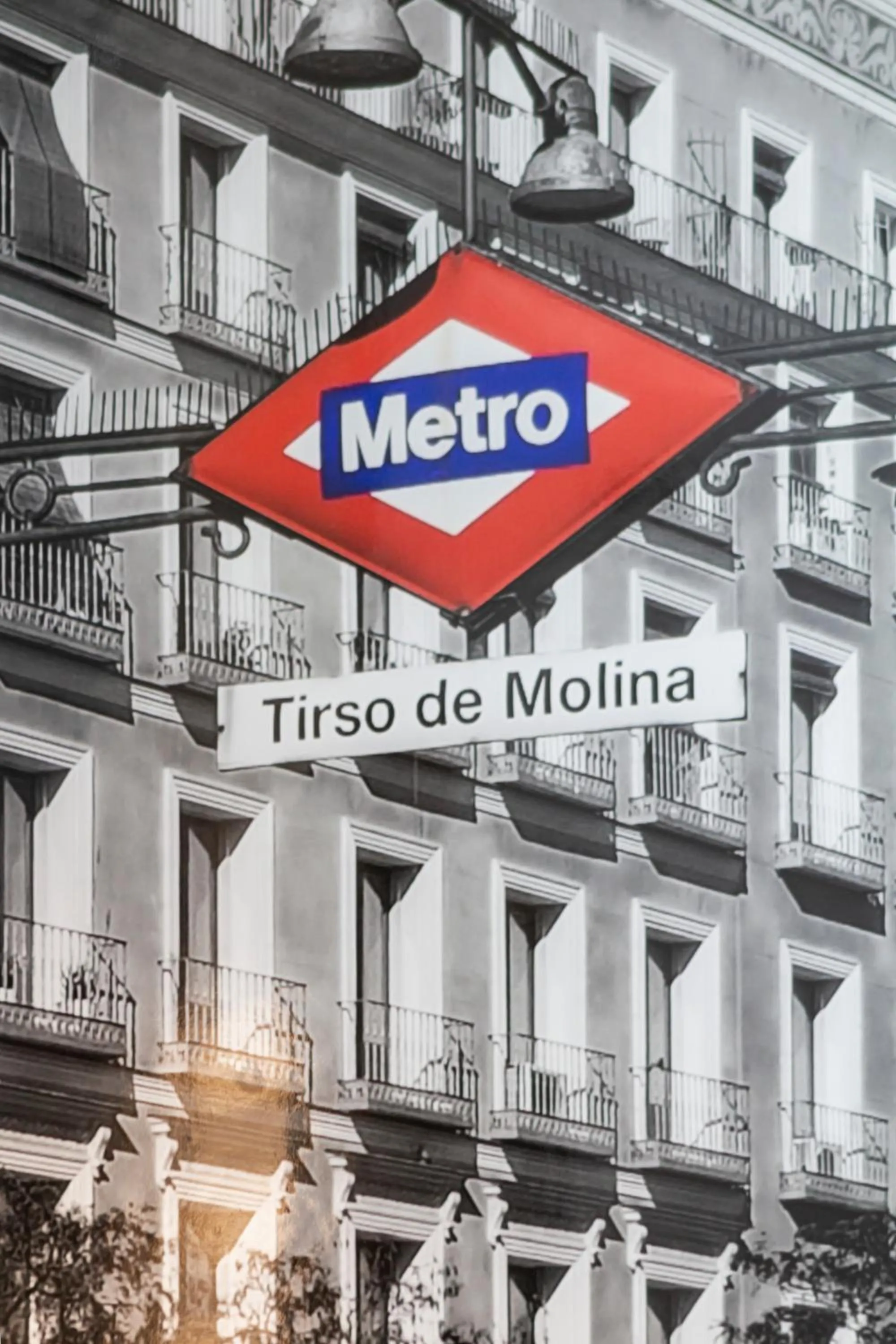 Text overlay in Plaza Mayor Apartment