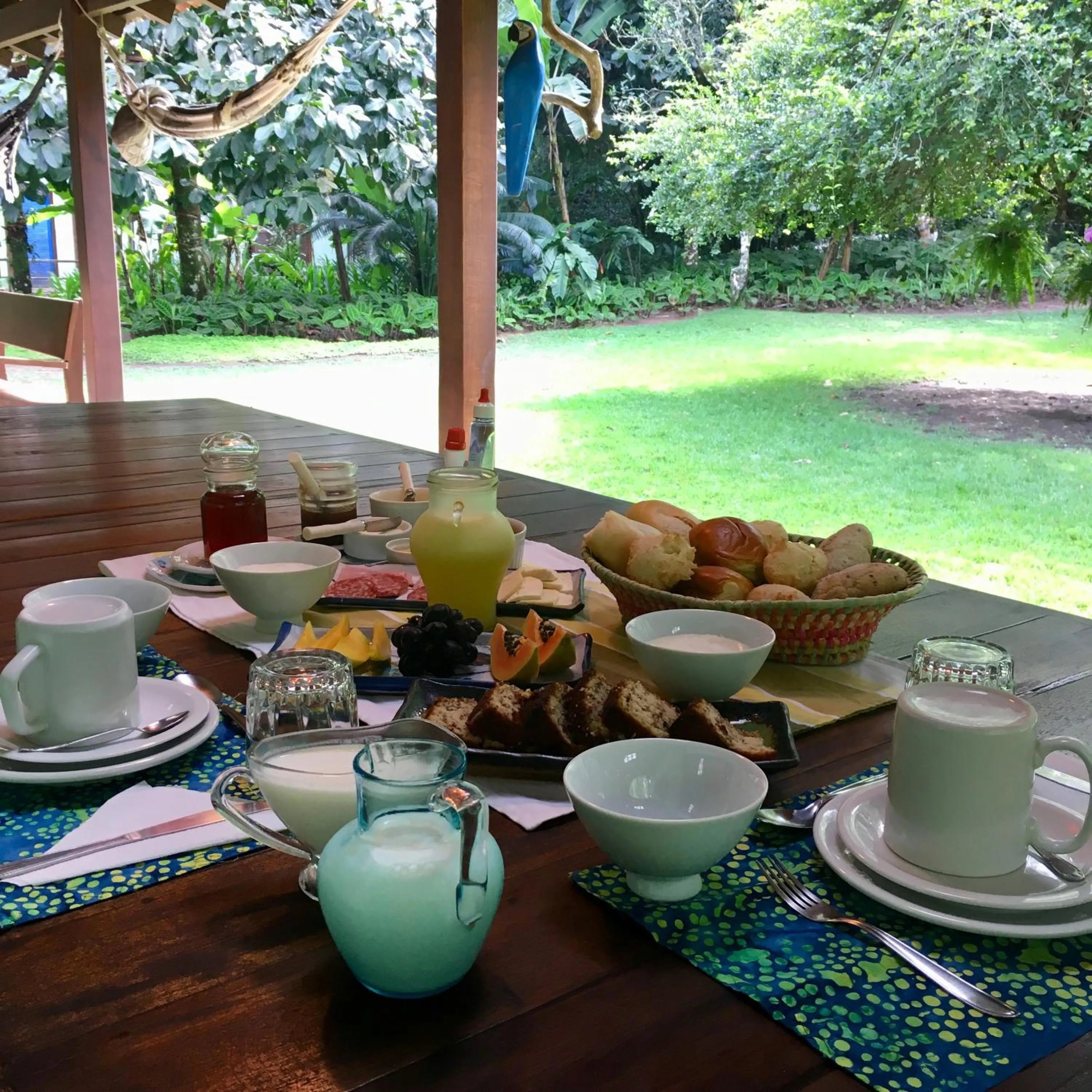 Breakfast in O Sitio - Ilha Grande