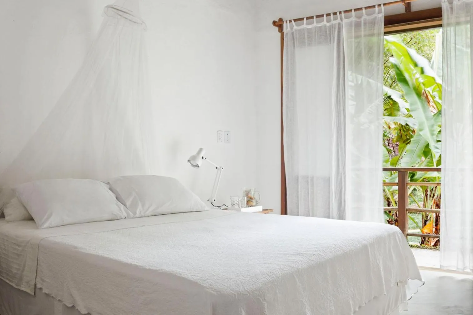 Bed in O Sitio - Ilha Grande