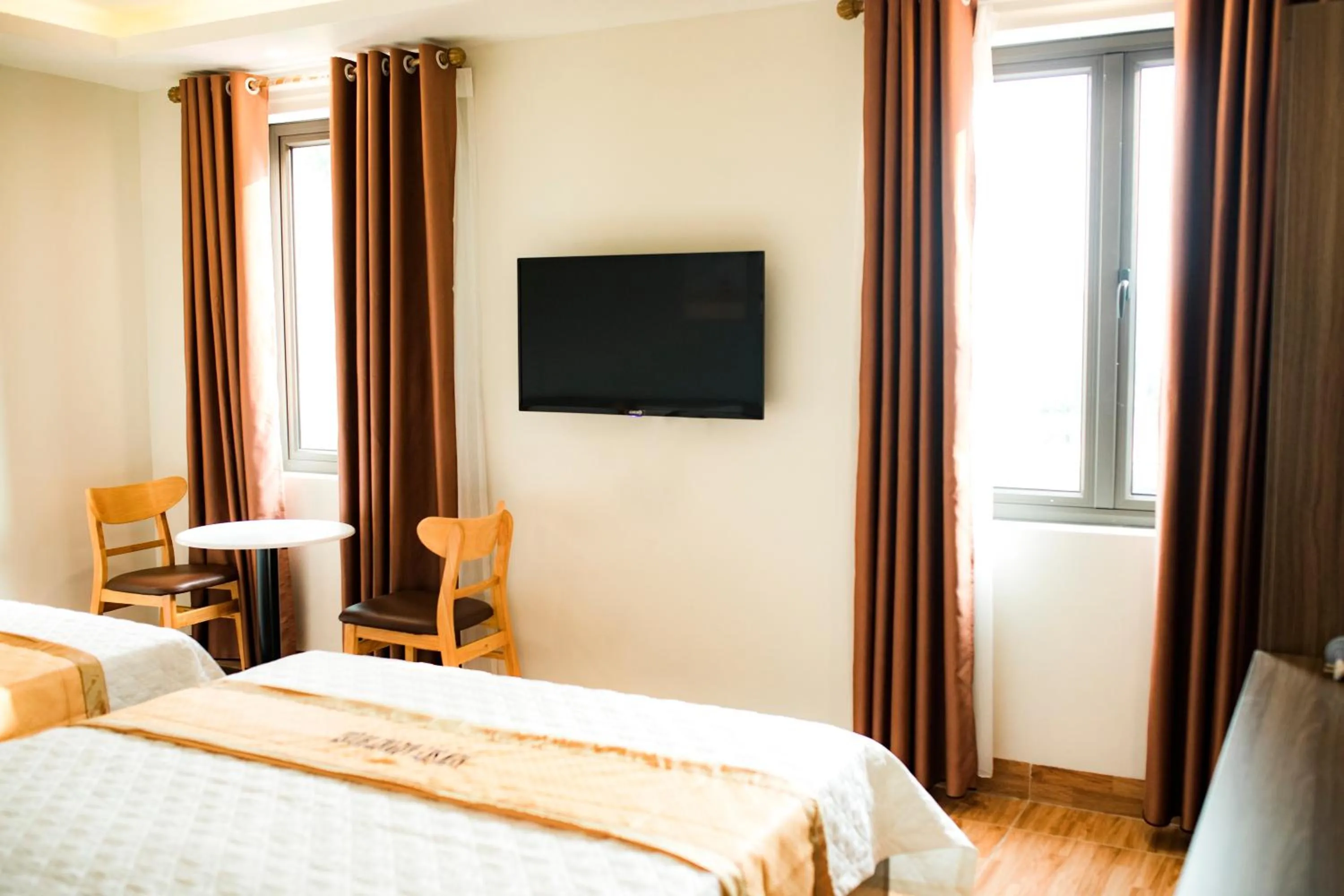 Bed in New Sky Airport Hotel