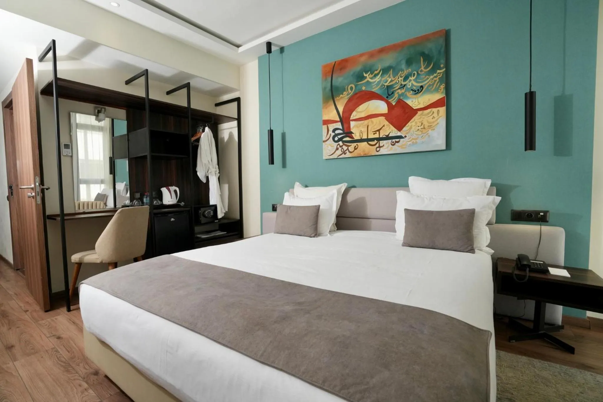 Bed in NJ Hotel Rabat