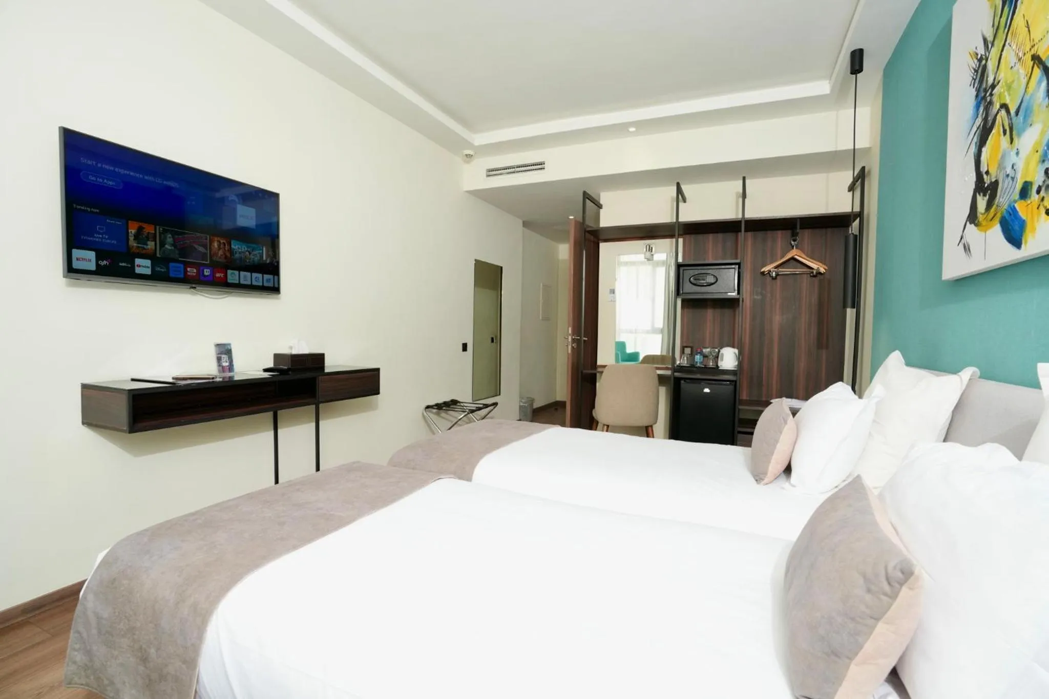 Bed in NJ Hotel Rabat