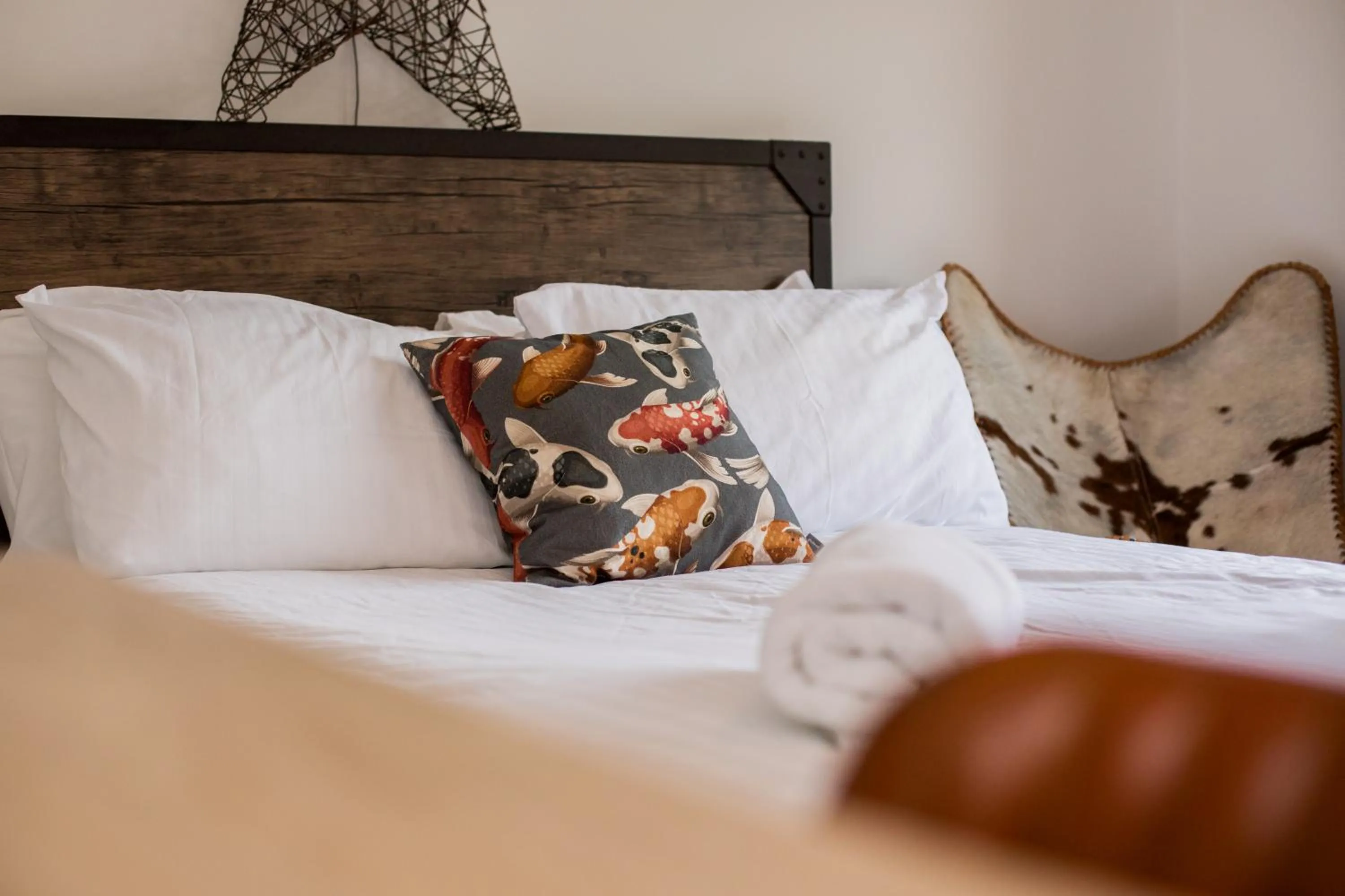 Bedroom, Bed in James’ Place @ Bike Park Wales and The Brecon Beacons