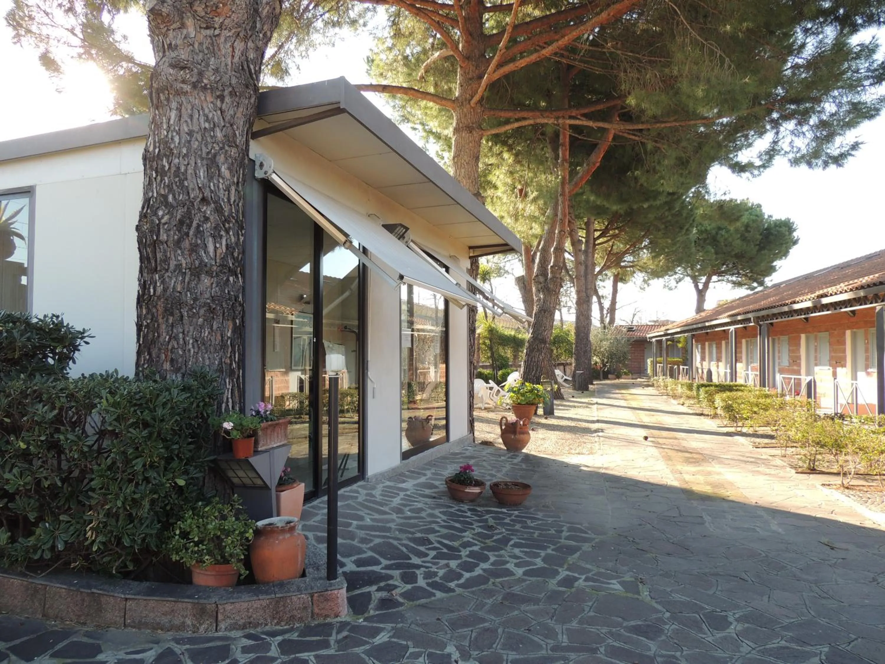 Garden in Appartamenti Villaggio Internazionale