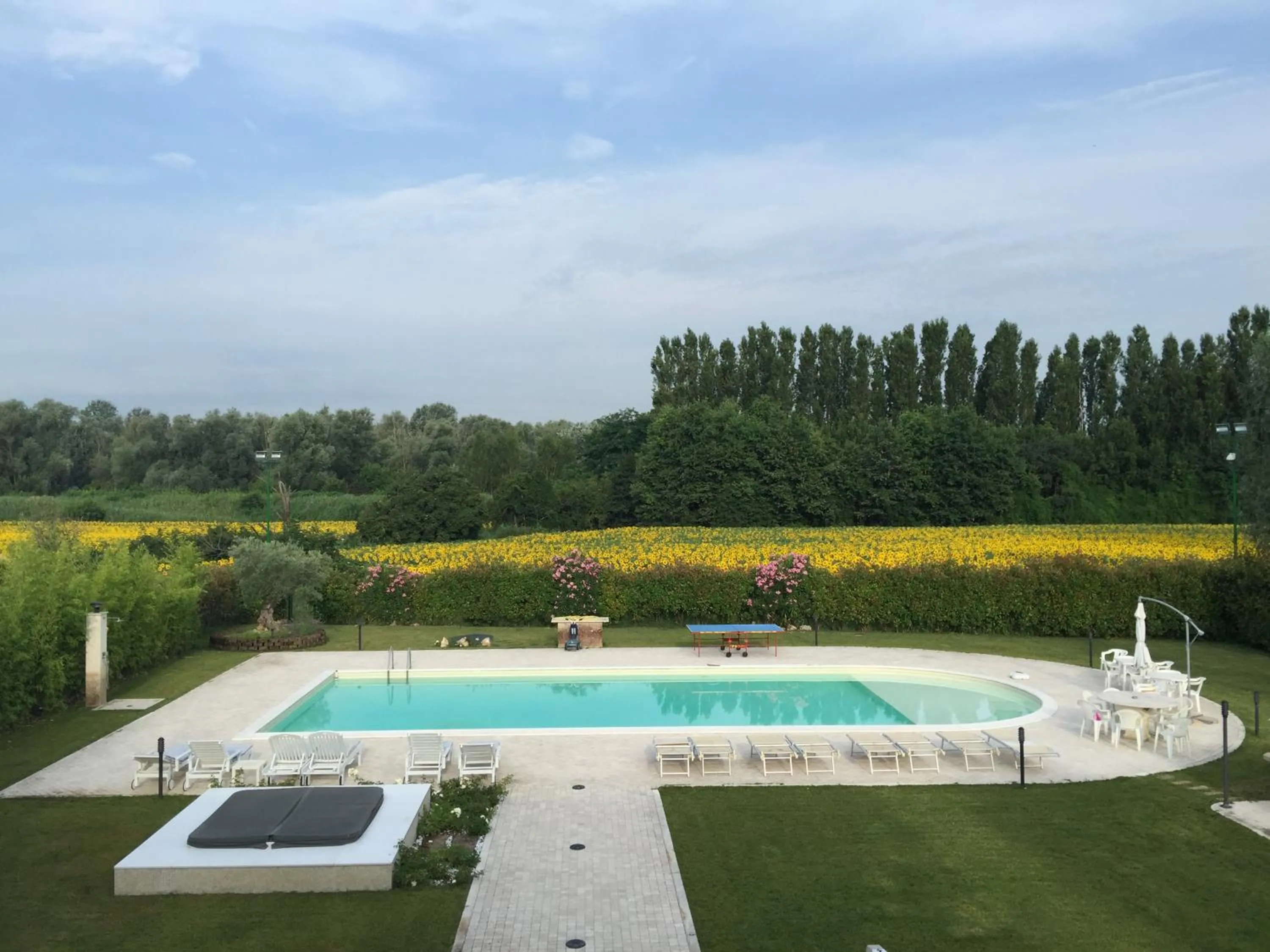 Bird's eye view in Bed & Breakfast Case Osti