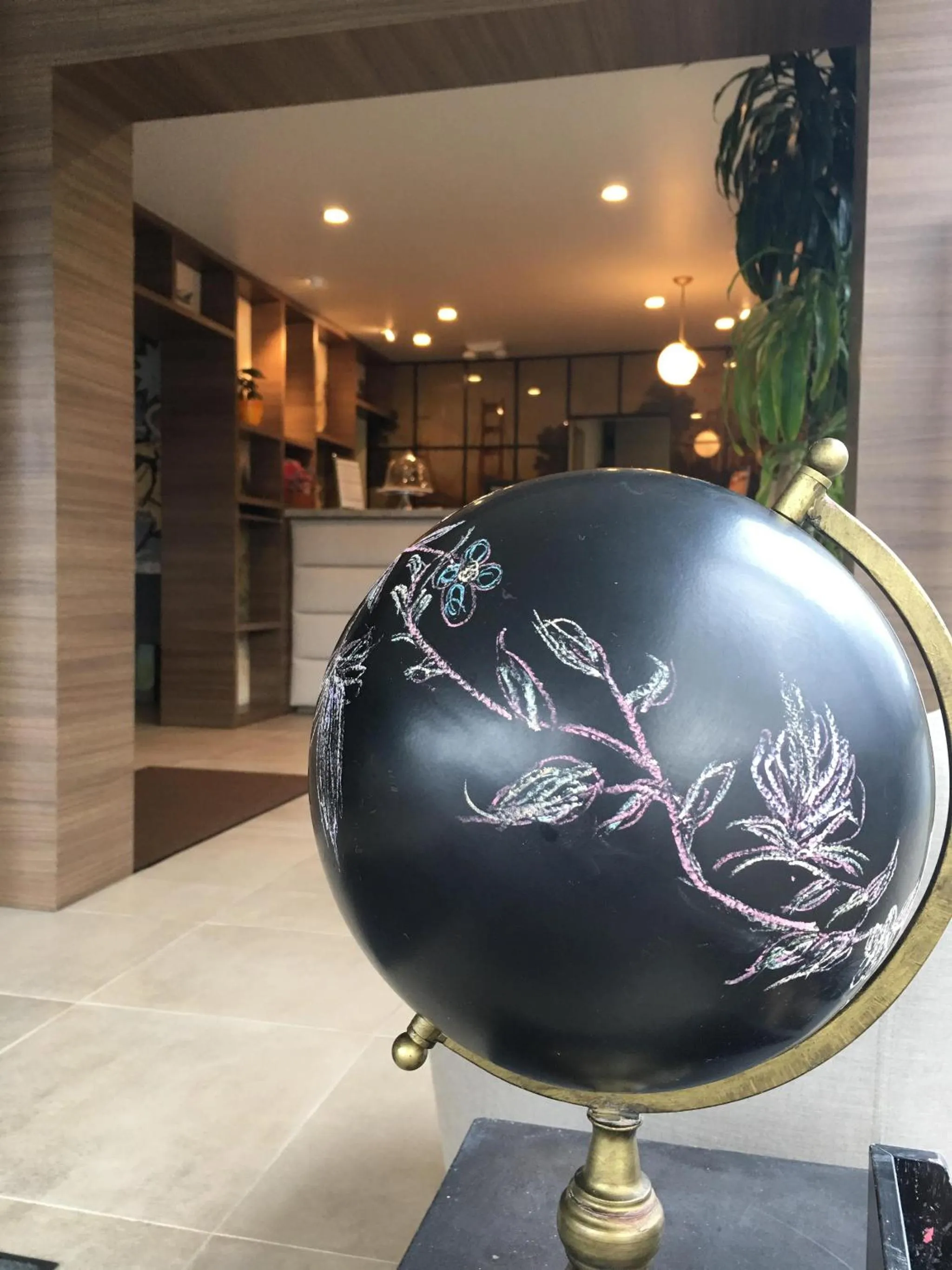 Lobby or reception in The Dylan Hotel at SFO