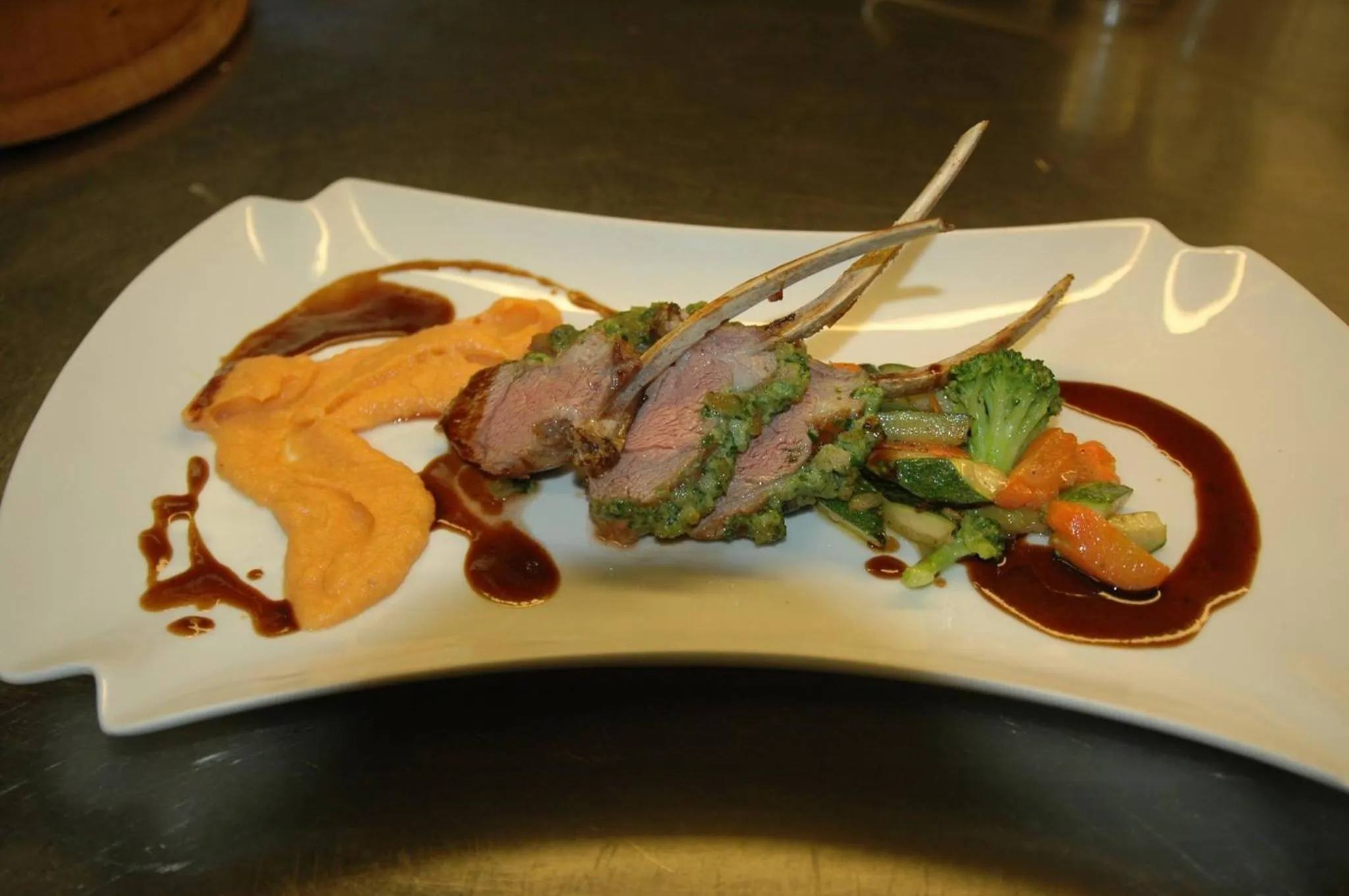 Dinner in Gasthof Pension Zum goldenen Hirschen