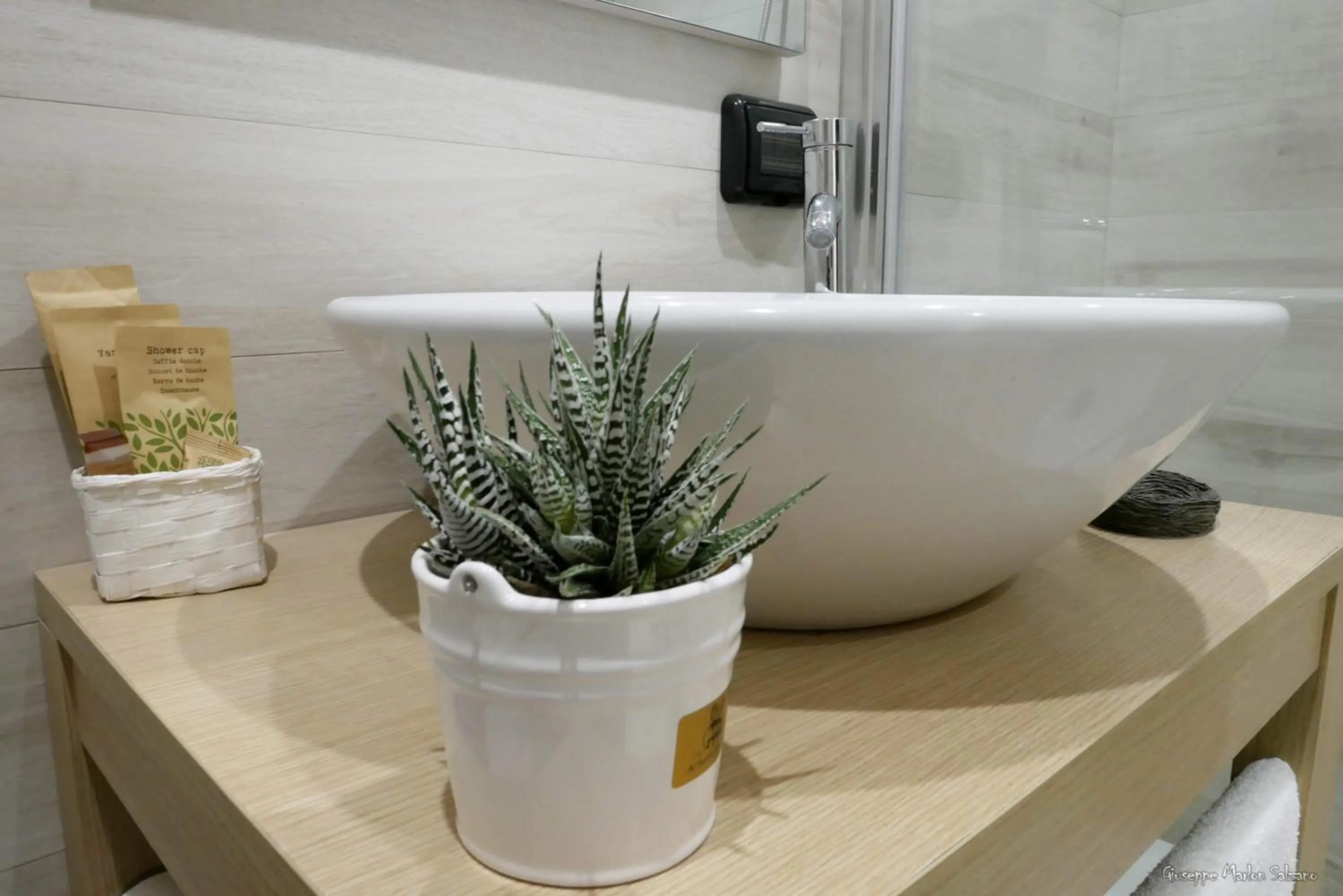 Bathroom in B&B AL TEATRO ROMANO