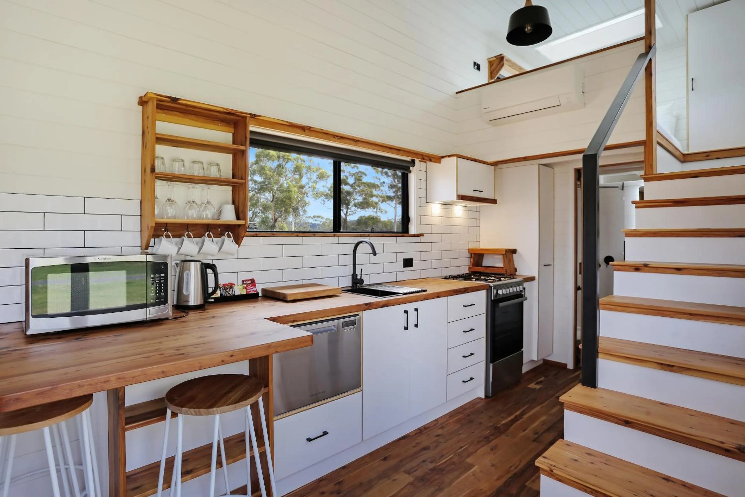 Kitchen or kitchenette in Boydtown Beach Holiday Park