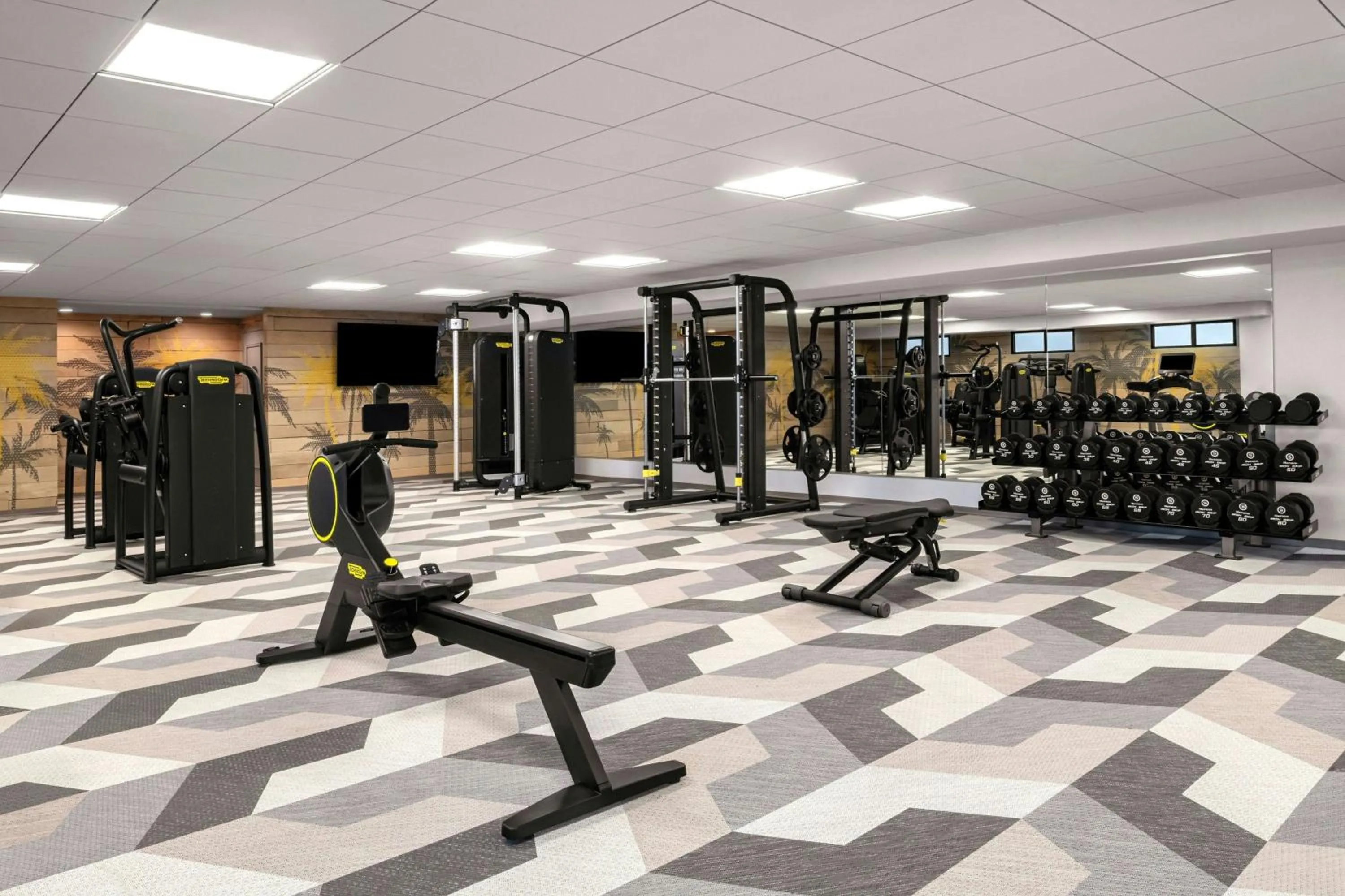 Fitness centre/facilities in Sheraton San Diego Resort