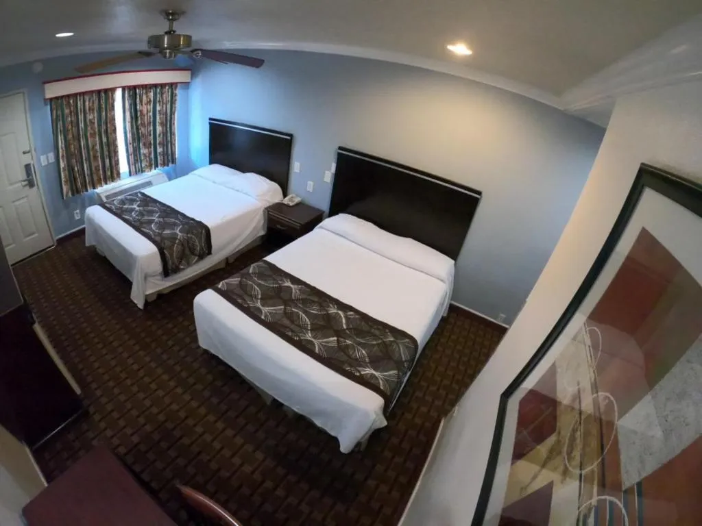 Bed in Hollywood Guest Inn