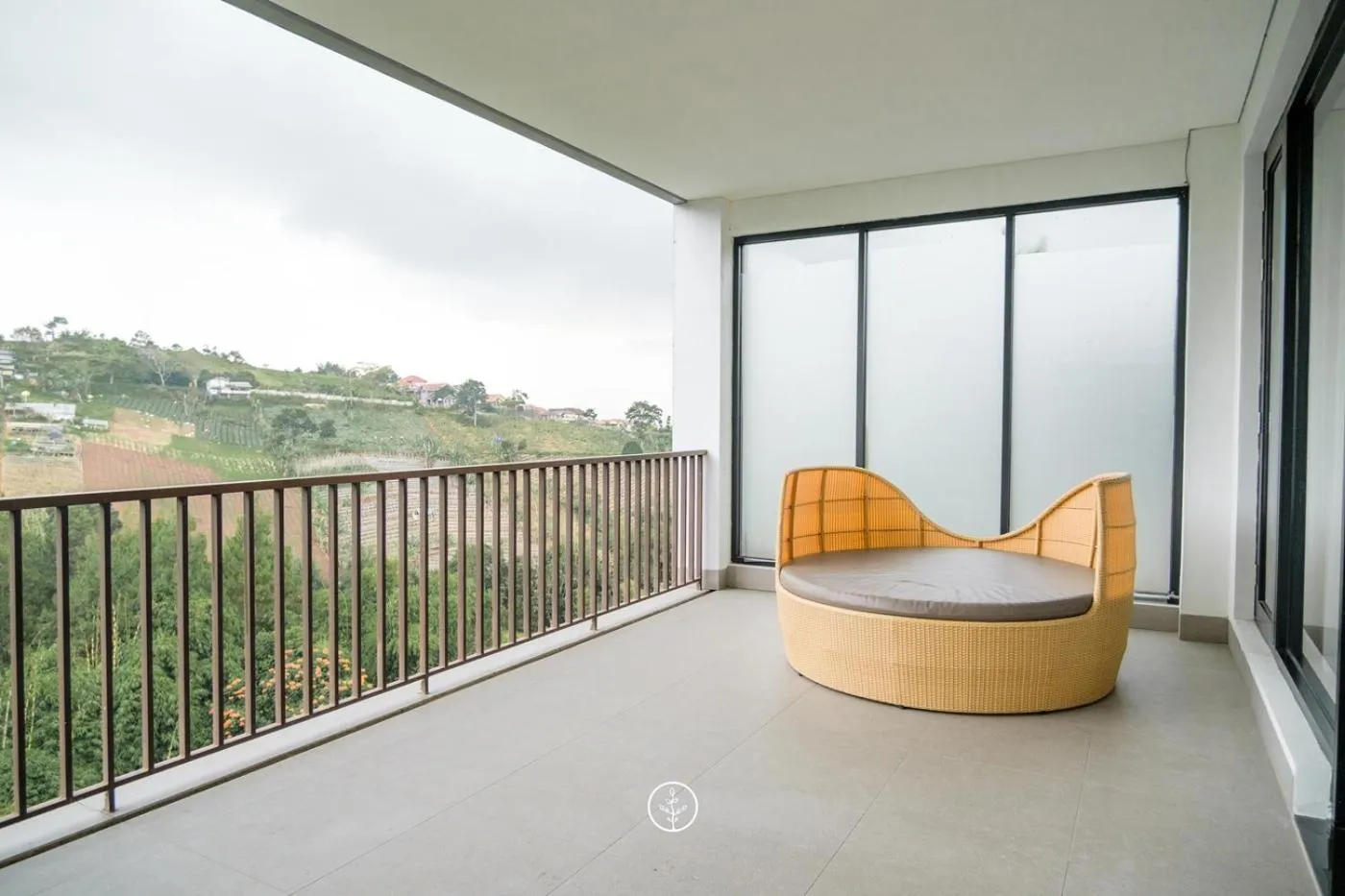 Balcony/Terrace in Kamala plantation view villa 10 bedrooms with a private heated Infinity pool and a billiard table