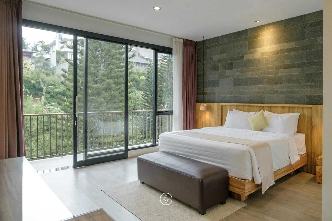 Bedroom, Bed in Kamala plantation view villa 10 bedrooms with a private heated Infinity pool and a billiard table