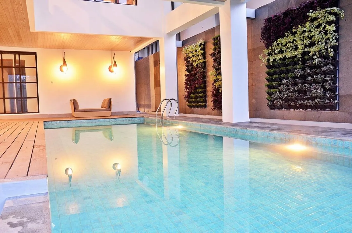 Swimming pool in Kamala plantation view villa 10 bedrooms with a private heated Infinity pool and a billiard table