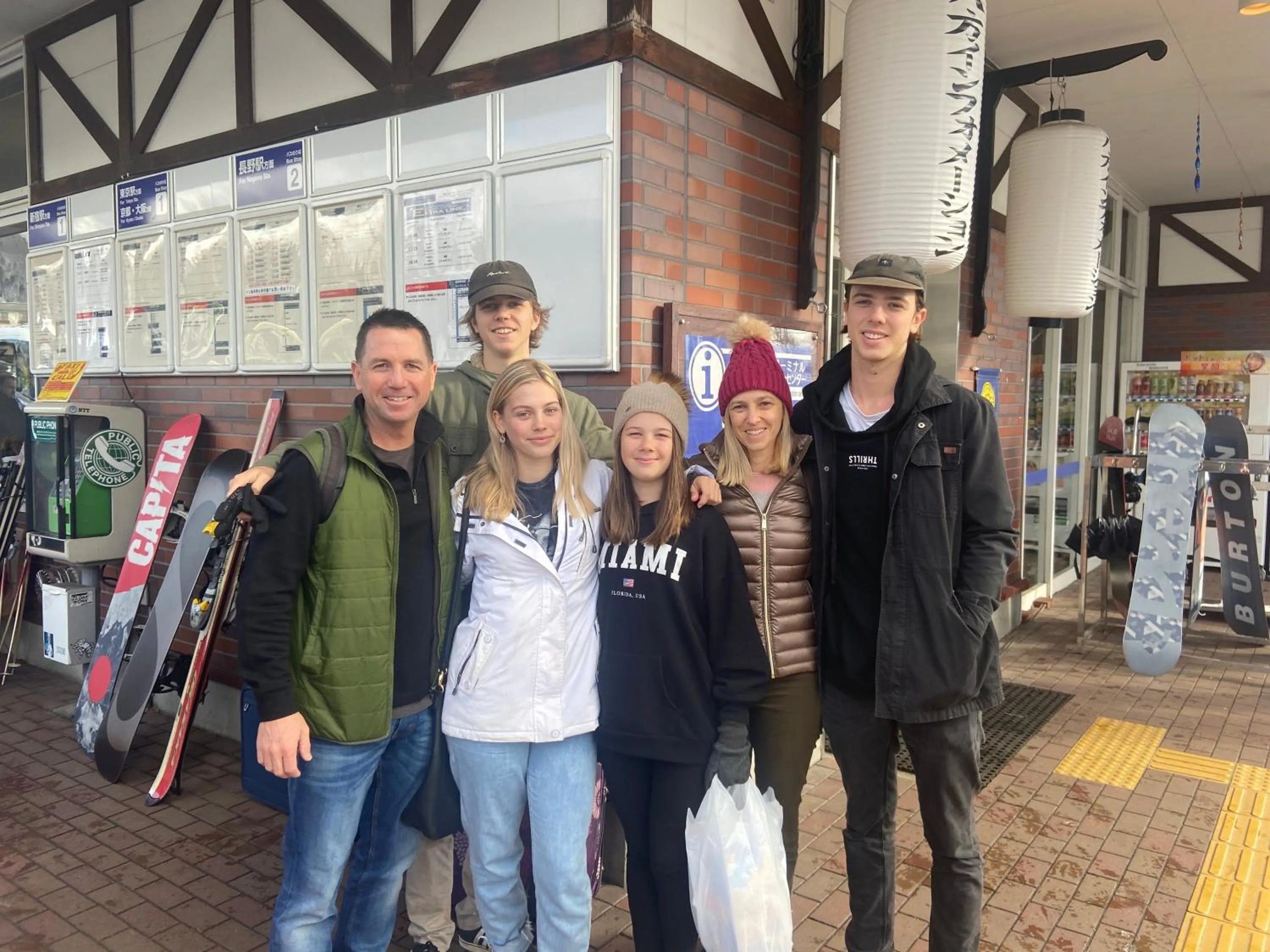 Family in 白馬パウダーマウンテン