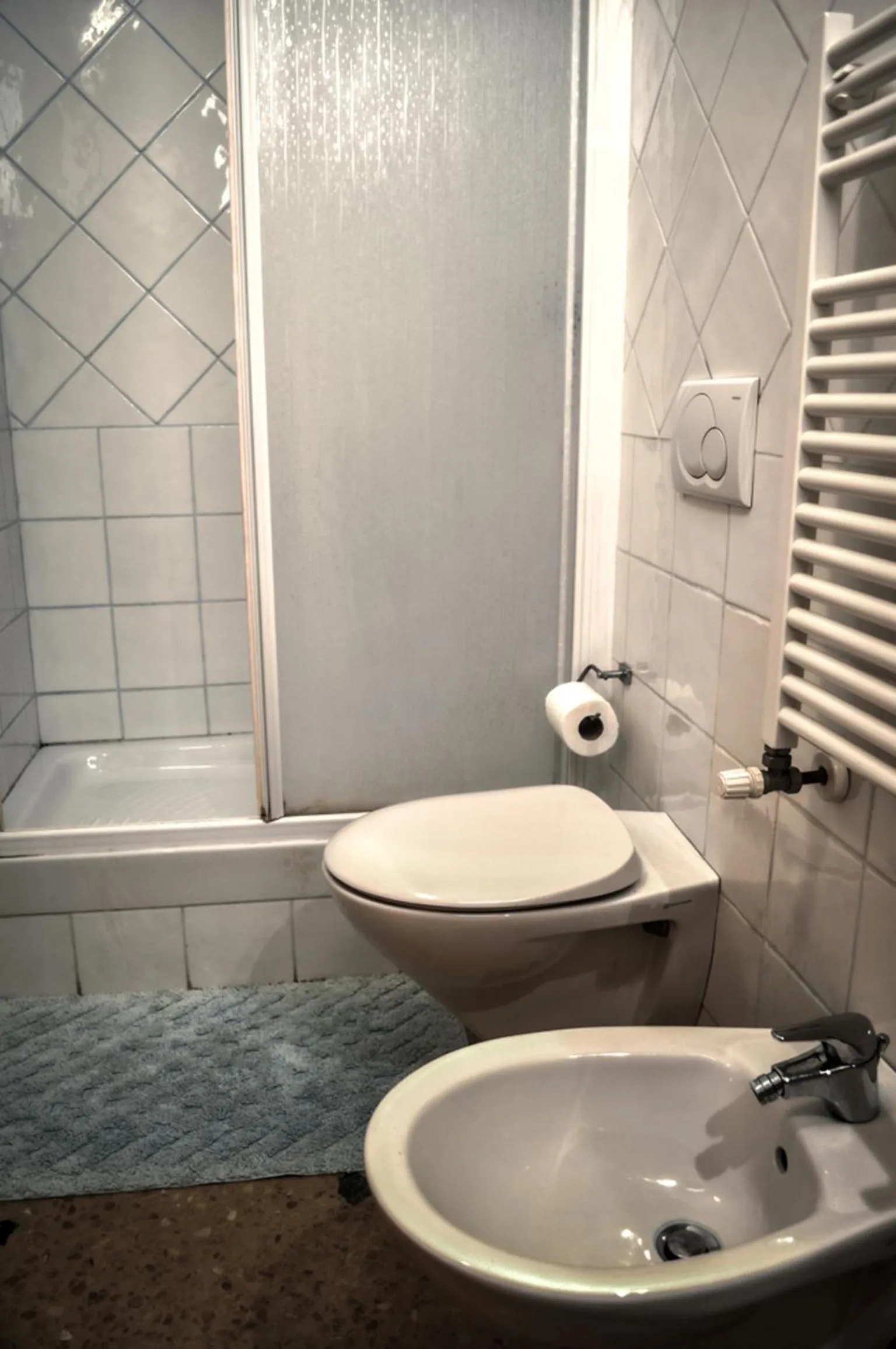 Toilet in Bed And Breakfast Arcobaleno