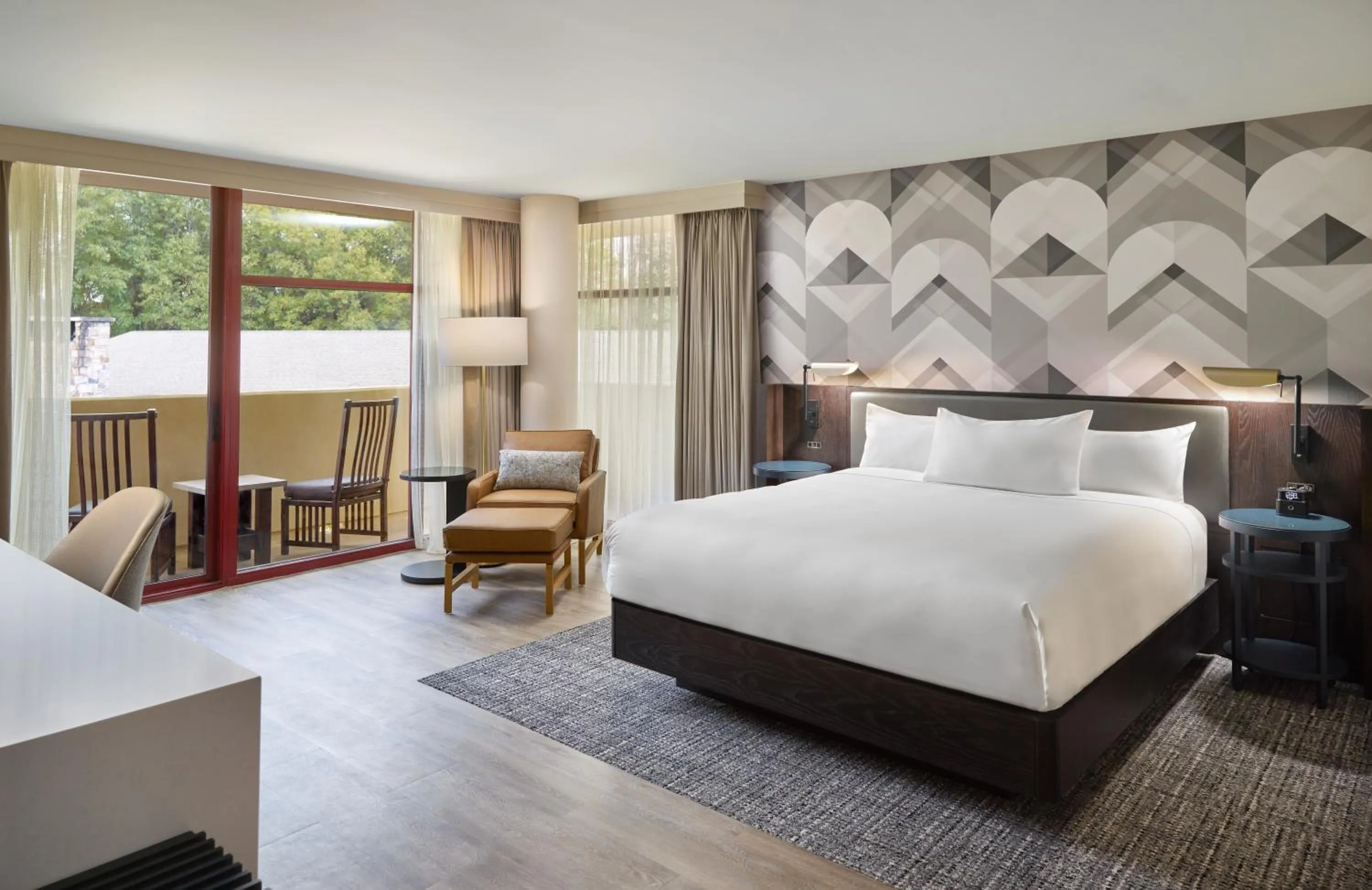 Bed in Emory Conference Center Hotel