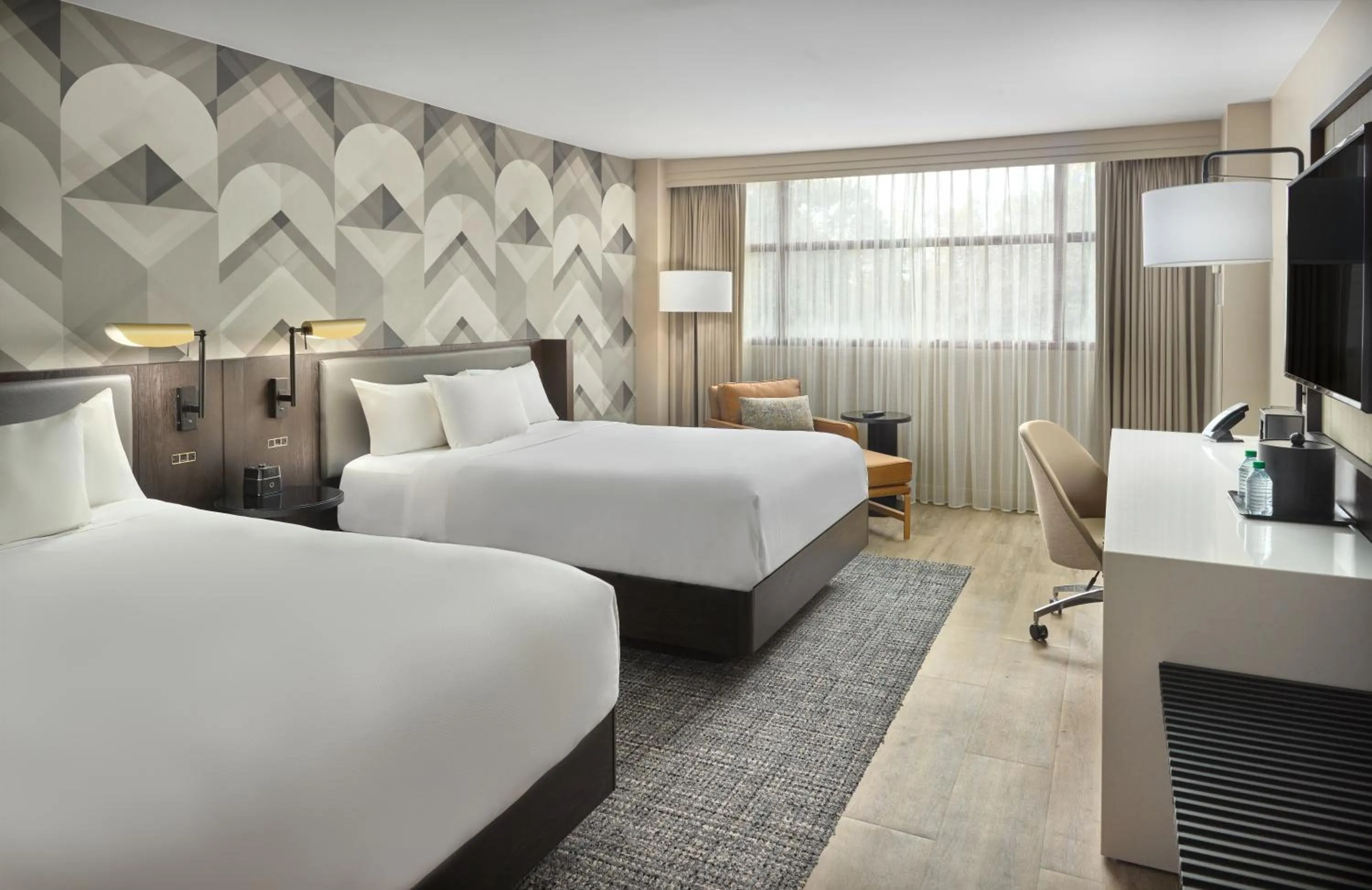 Bed in Emory Conference Center Hotel