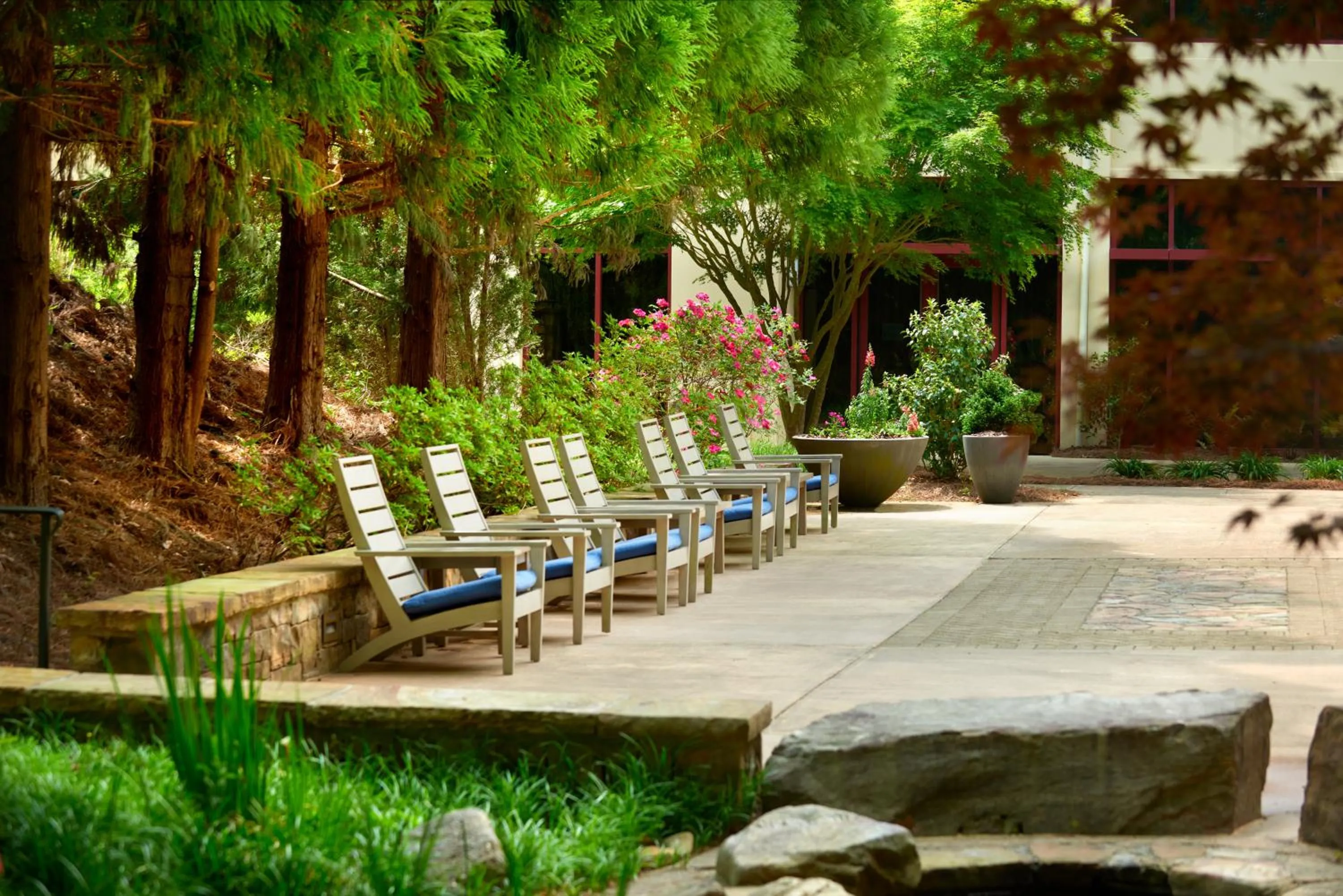 Patio in Emory Conference Center Hotel