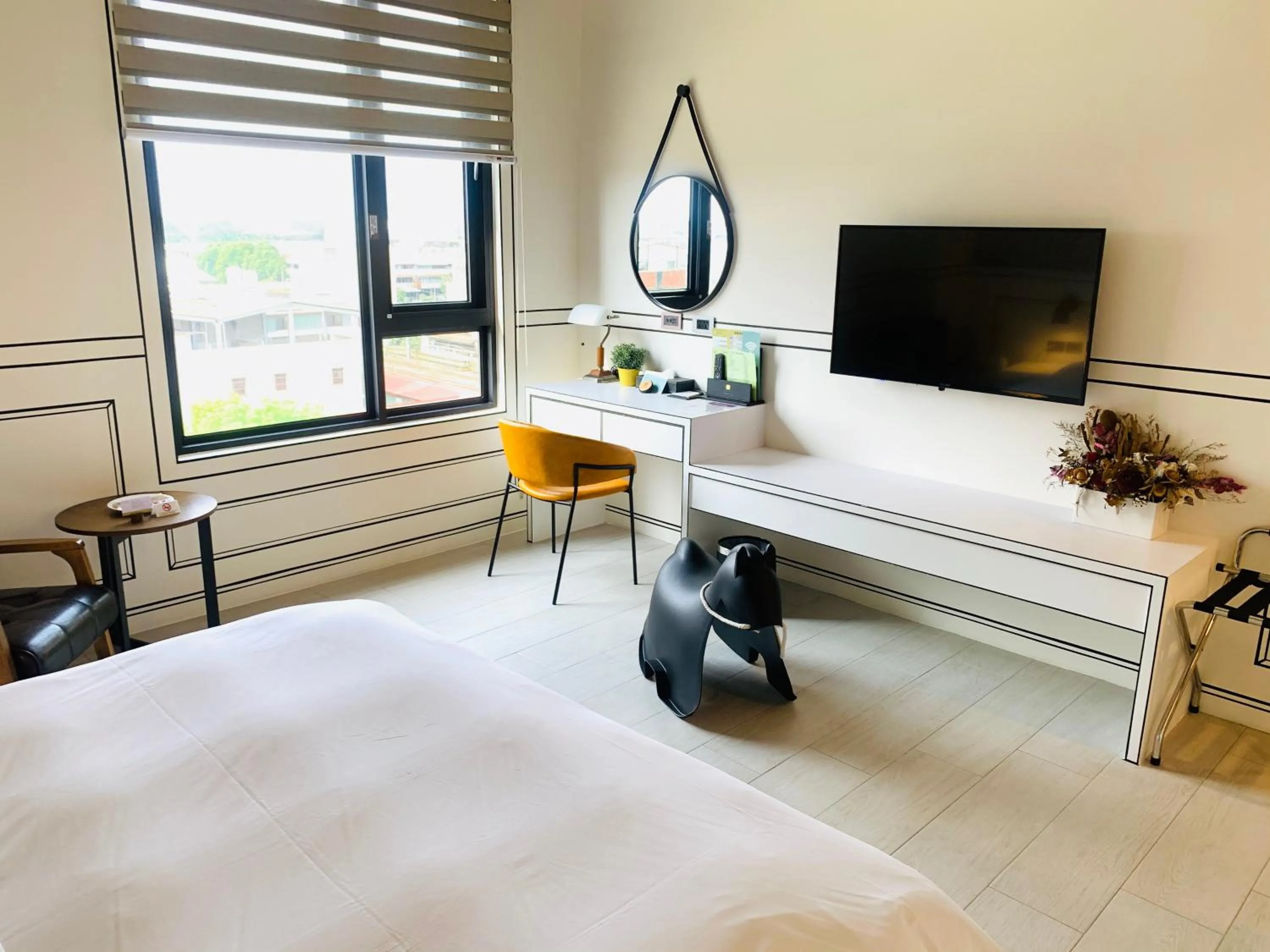 Bed in Tian Zhong Hotel