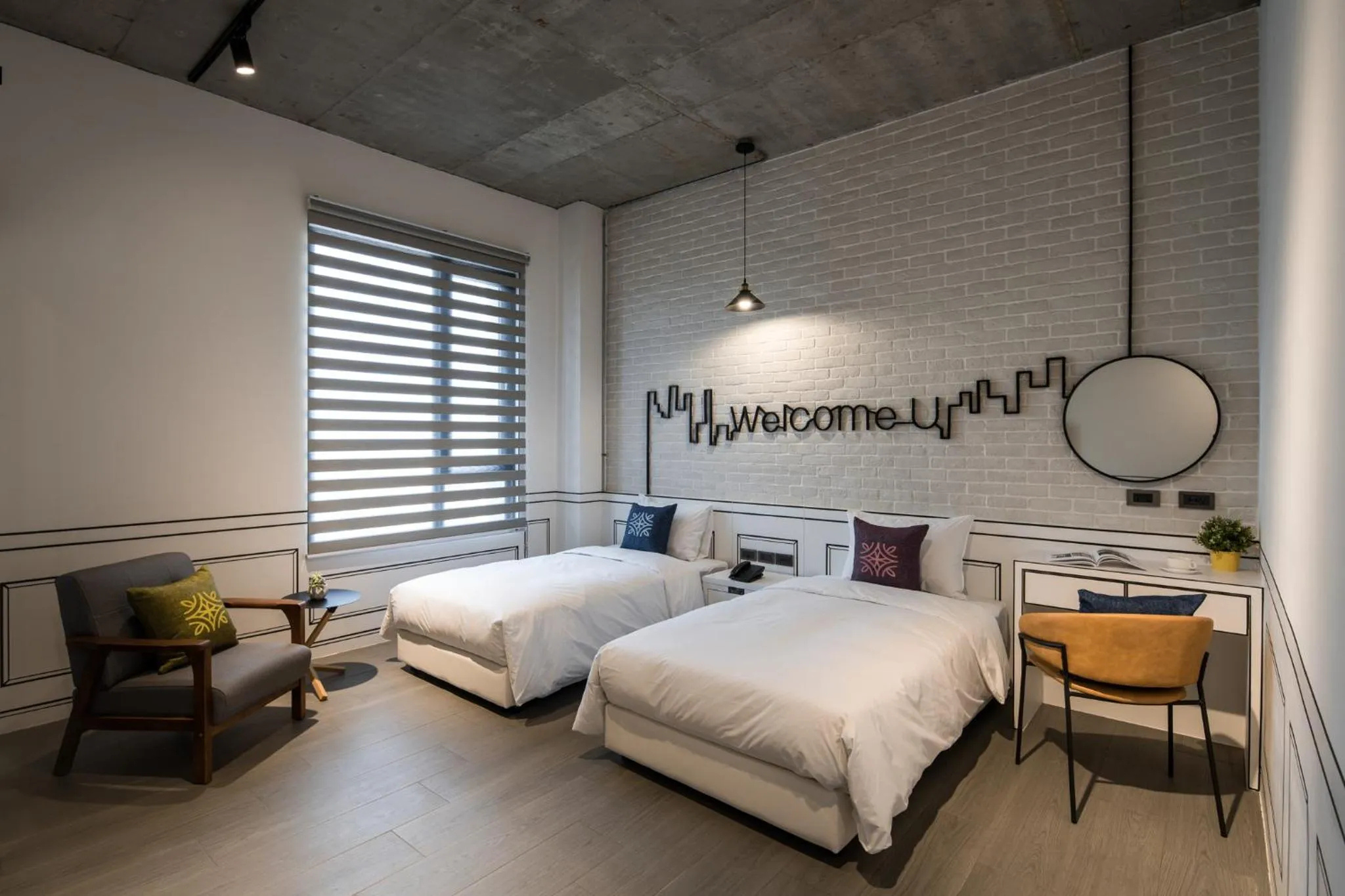 Bed in Tian Zhong Hotel