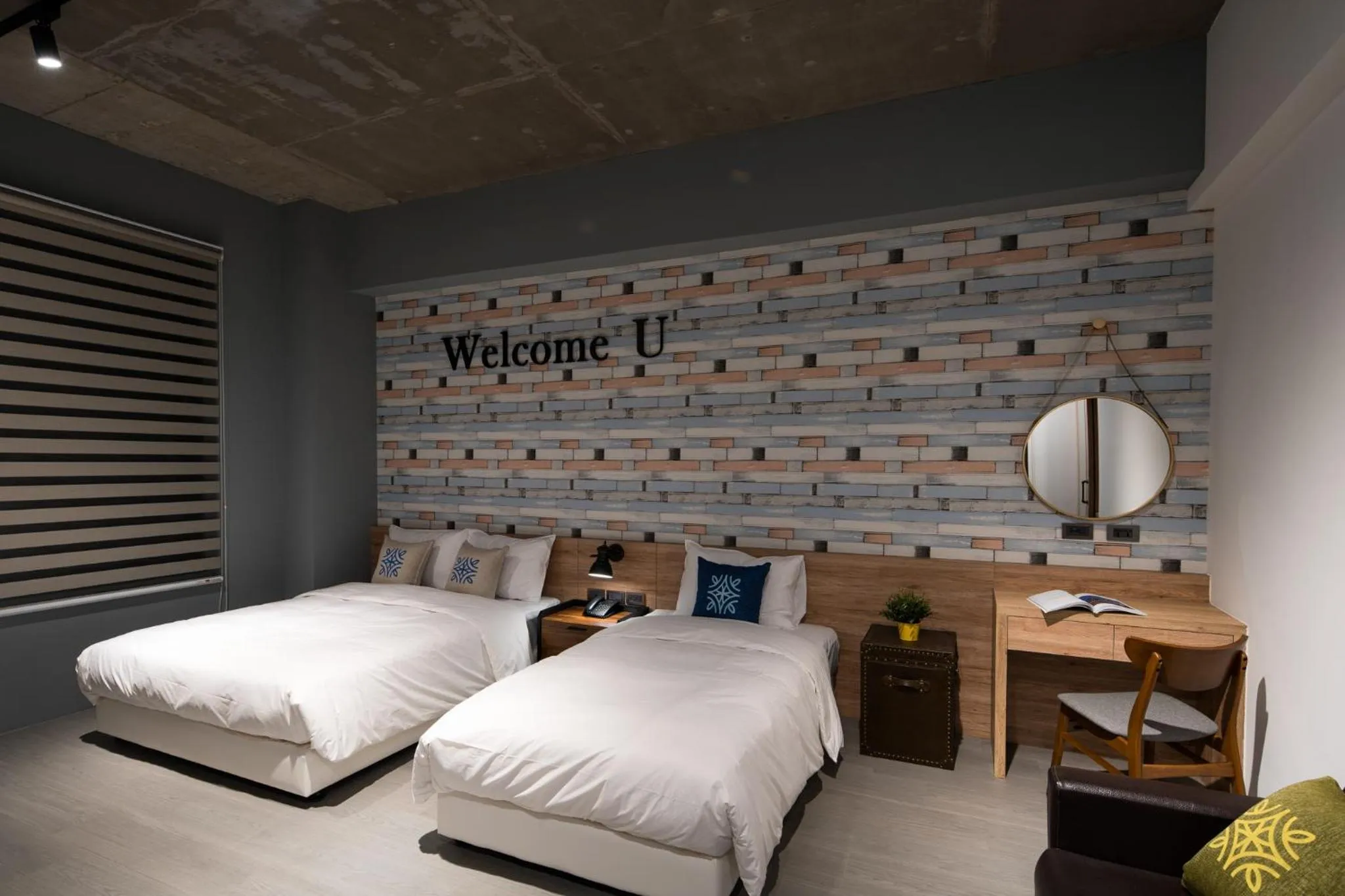 Bed in Tian Zhong Hotel