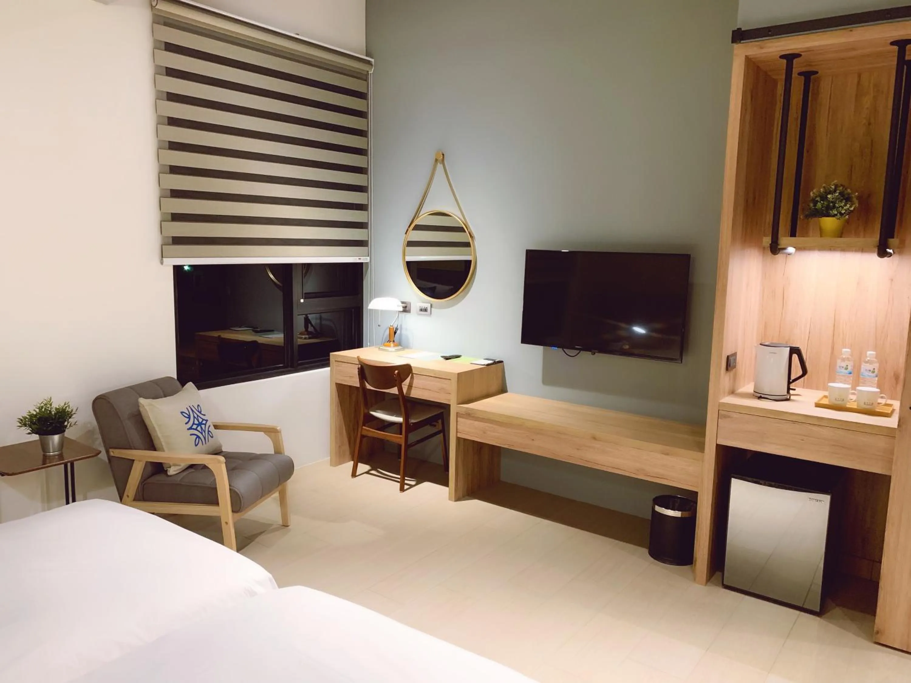 Bed in Tian Zhong Hotel