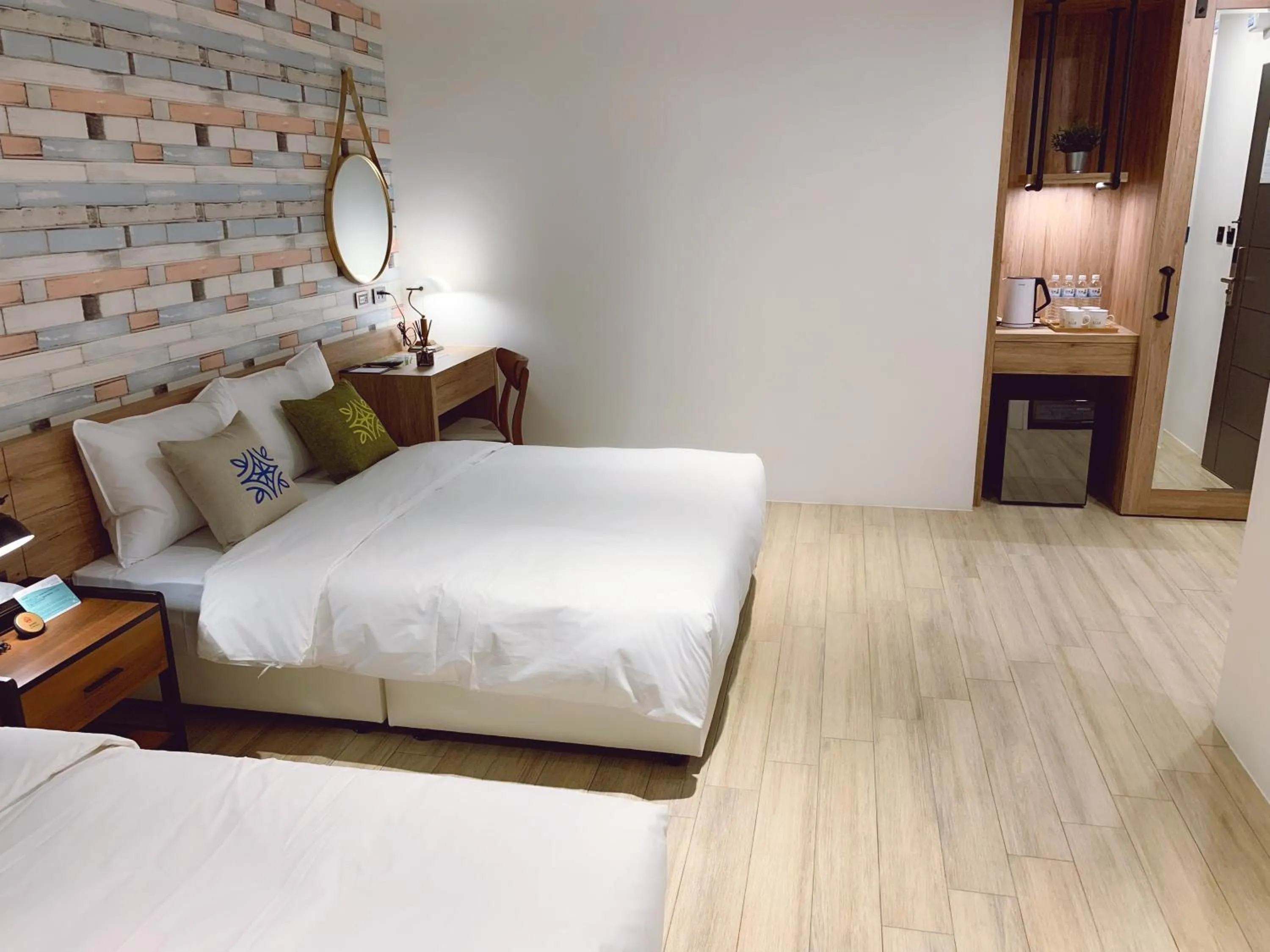 Bed in Tian Zhong Hotel