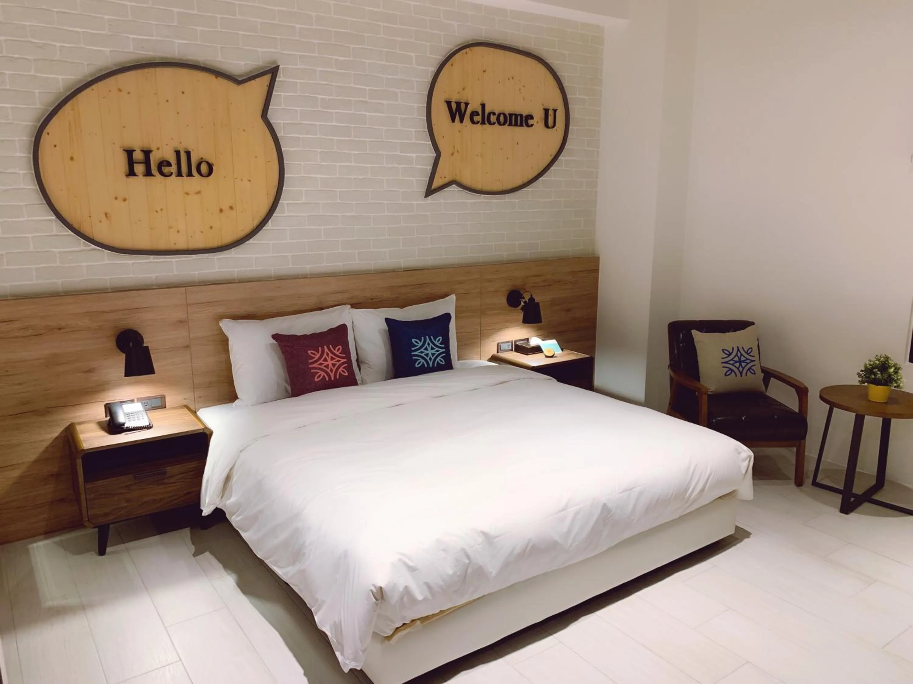 Bed in Tian Zhong Hotel