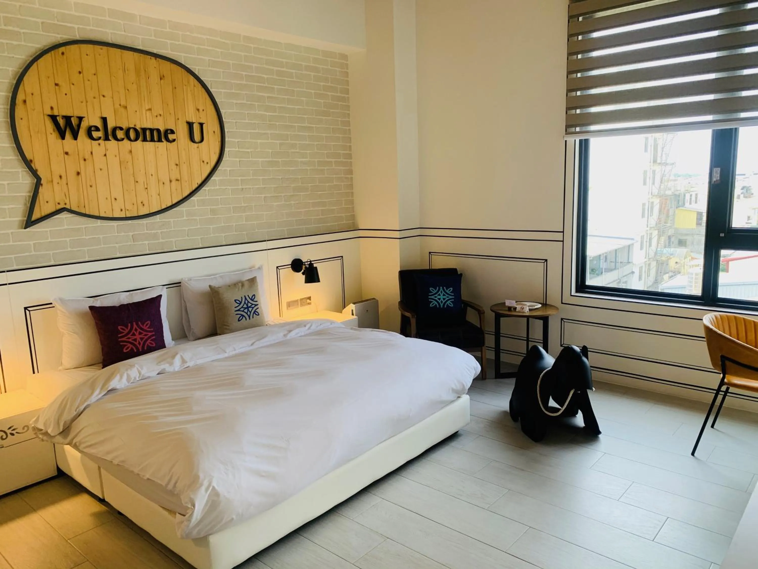 Bed in Tian Zhong Hotel