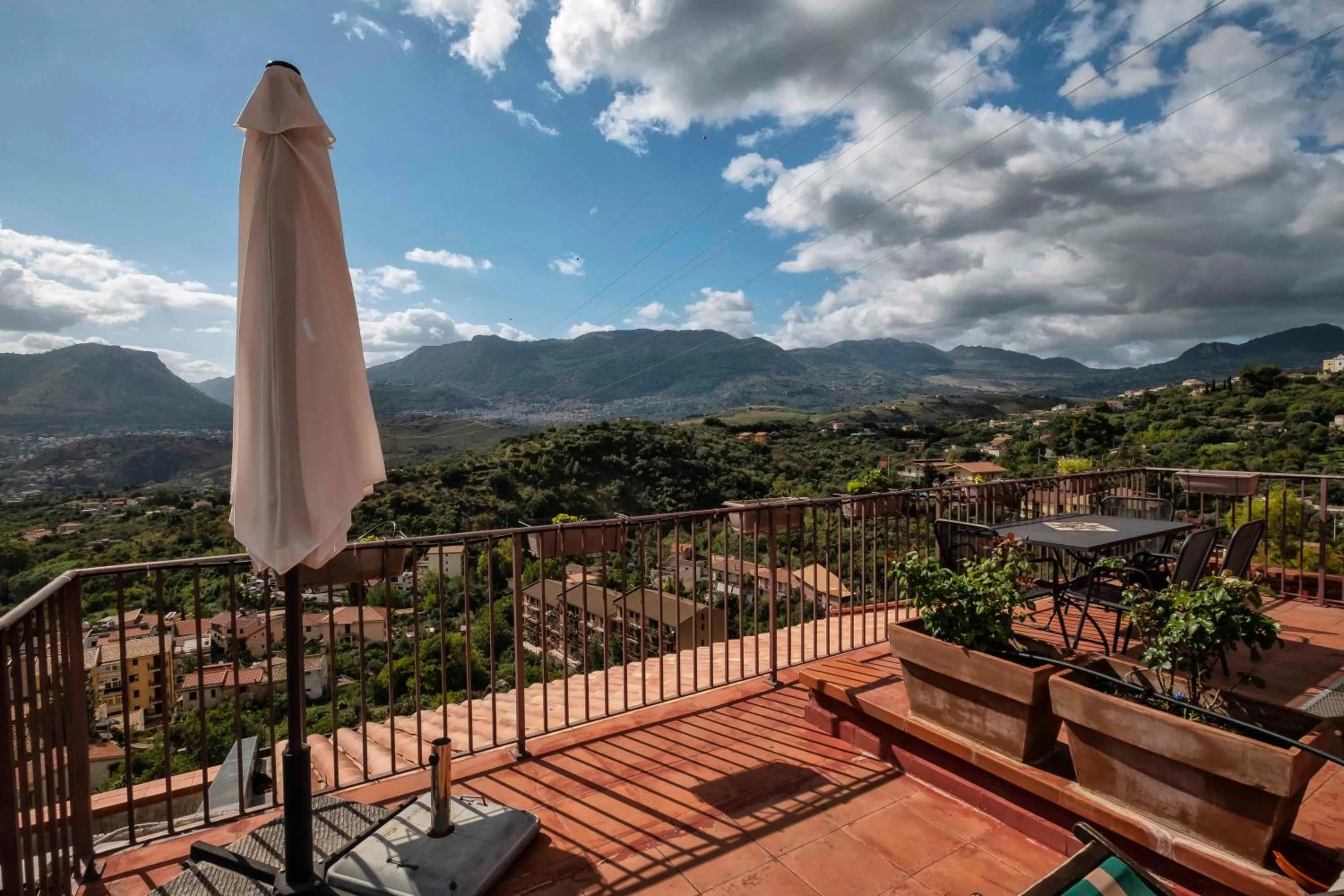 Balcony/Terrace in BnB Casa Rossa