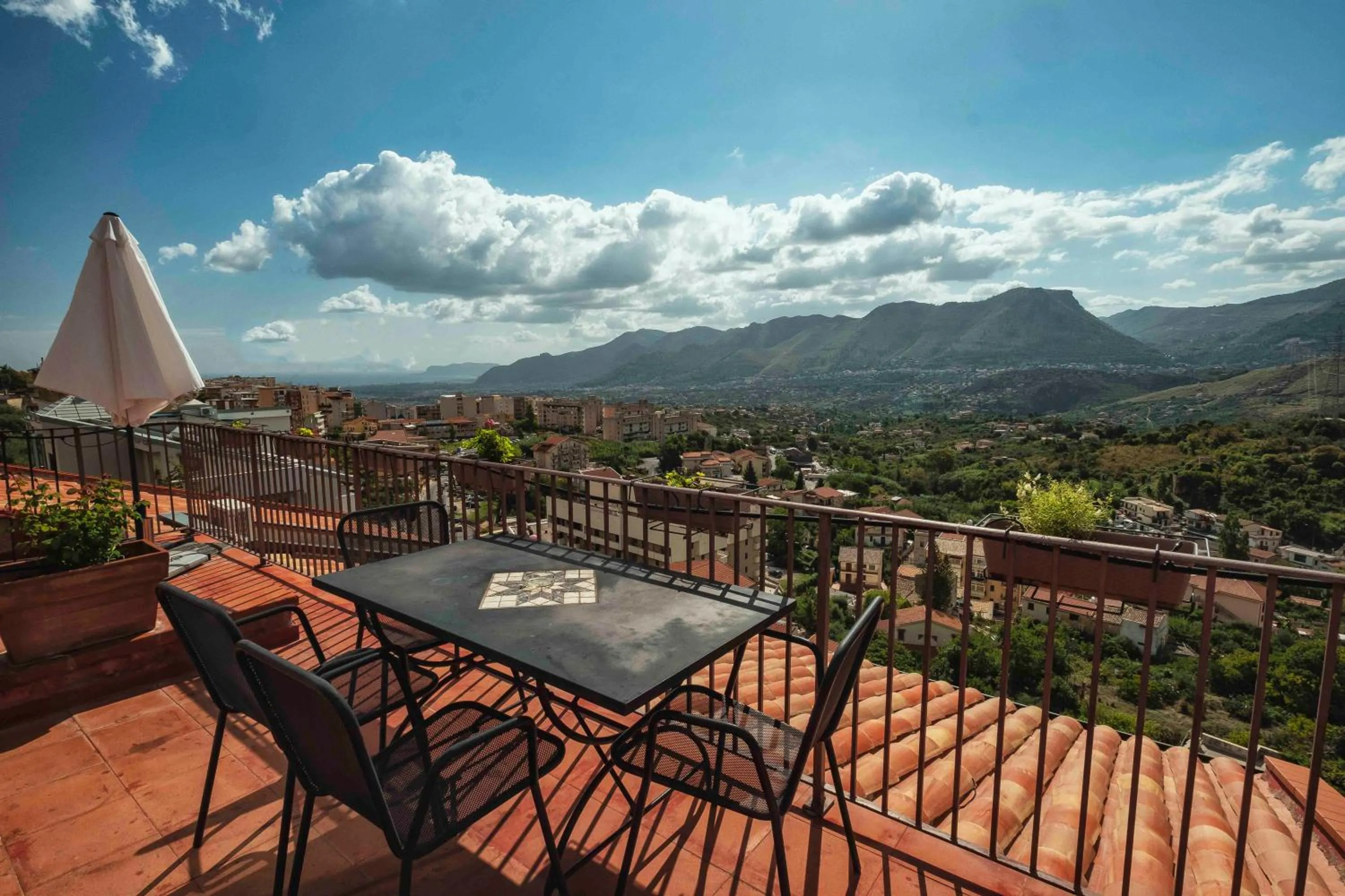 Balcony/Terrace in BnB Casa Rossa