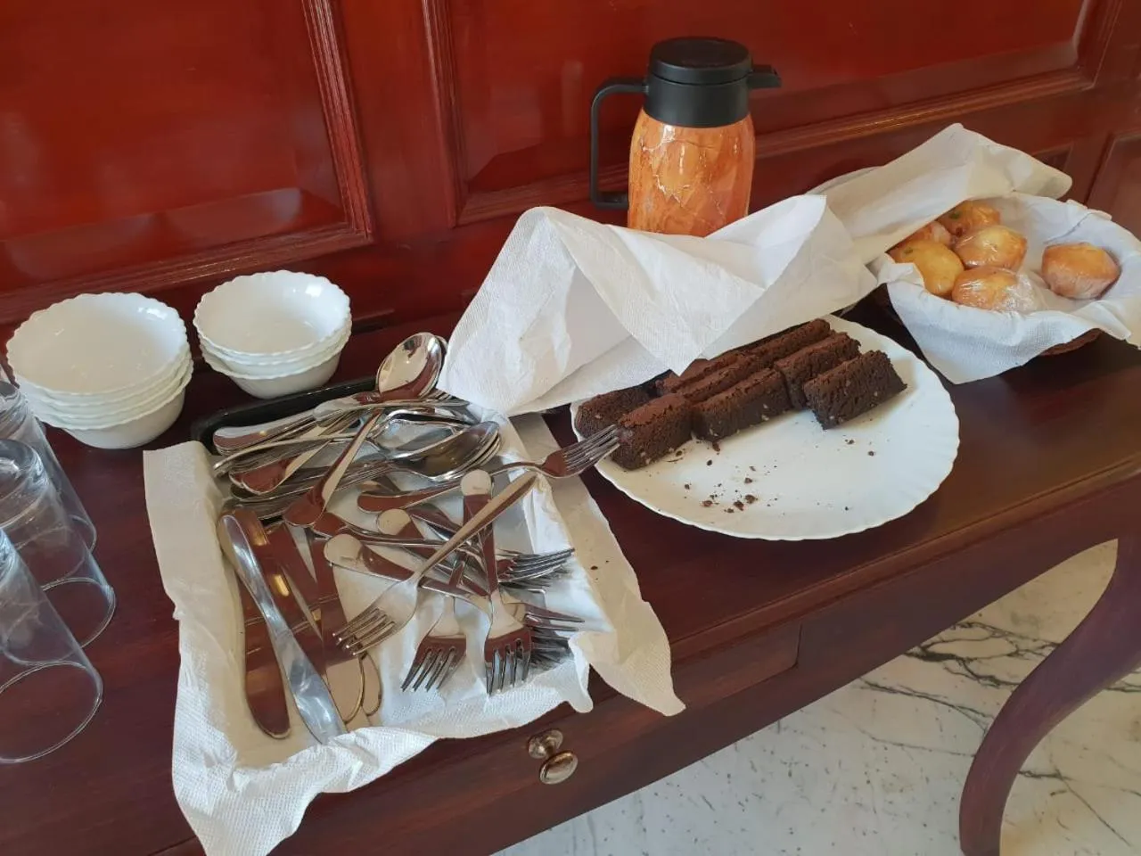 Breakfast in Raj Rajeshwari Haveli