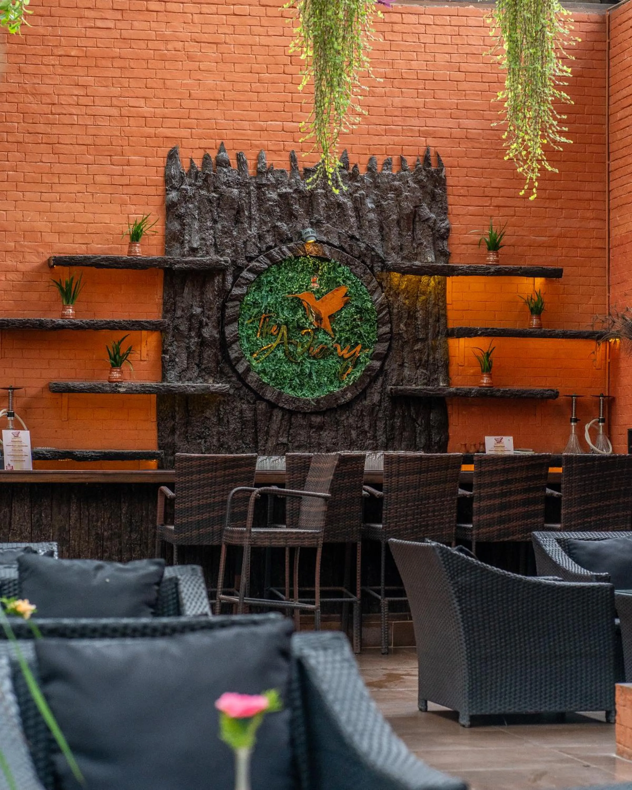 Lounge or bar in The Malla Hotel - Thamel, 2 km to Swayambhunath Temple
