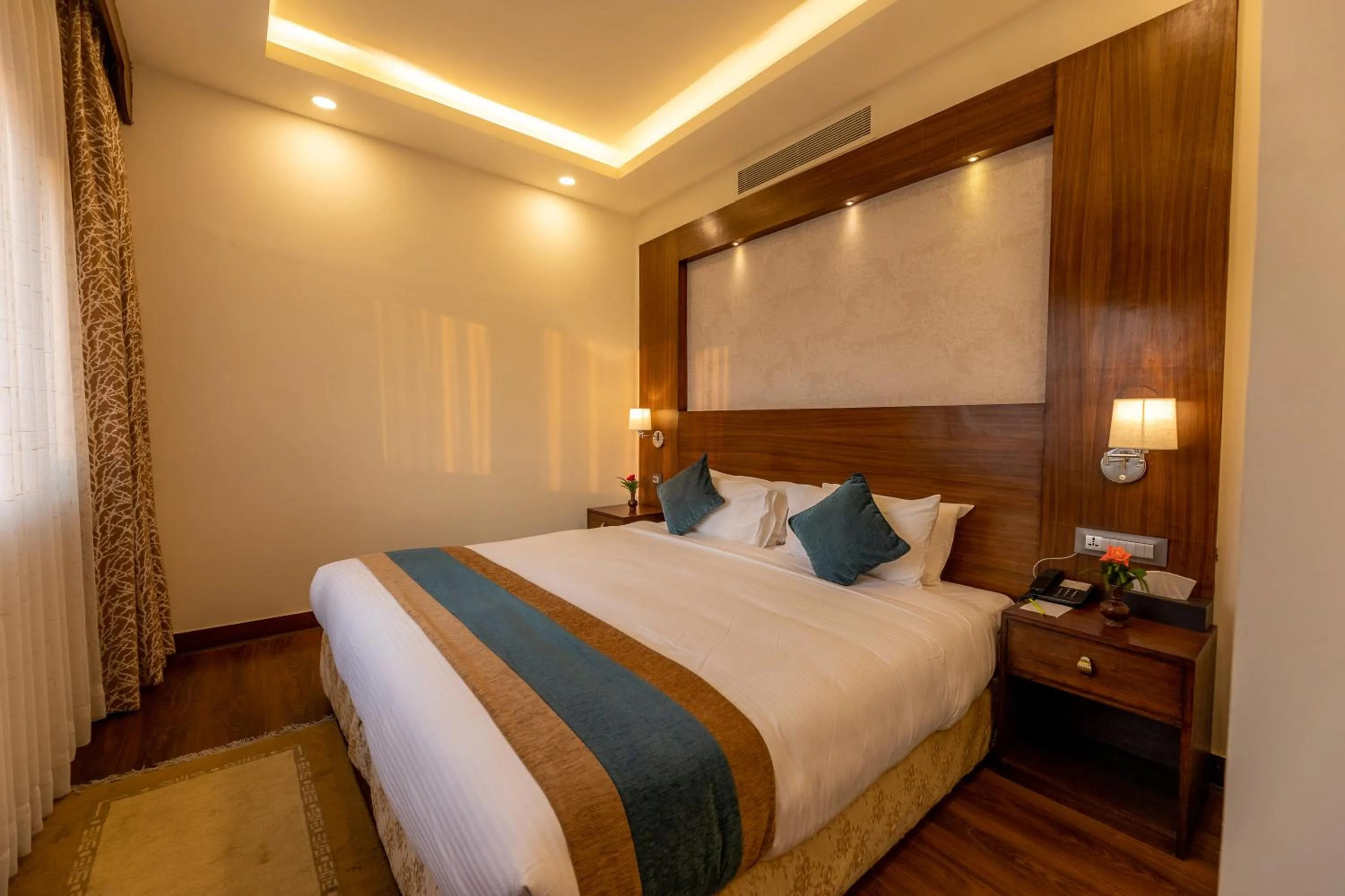 Bedroom, Bed in The Malla Hotel - Thamel, 2 km to Swayambhunath Temple