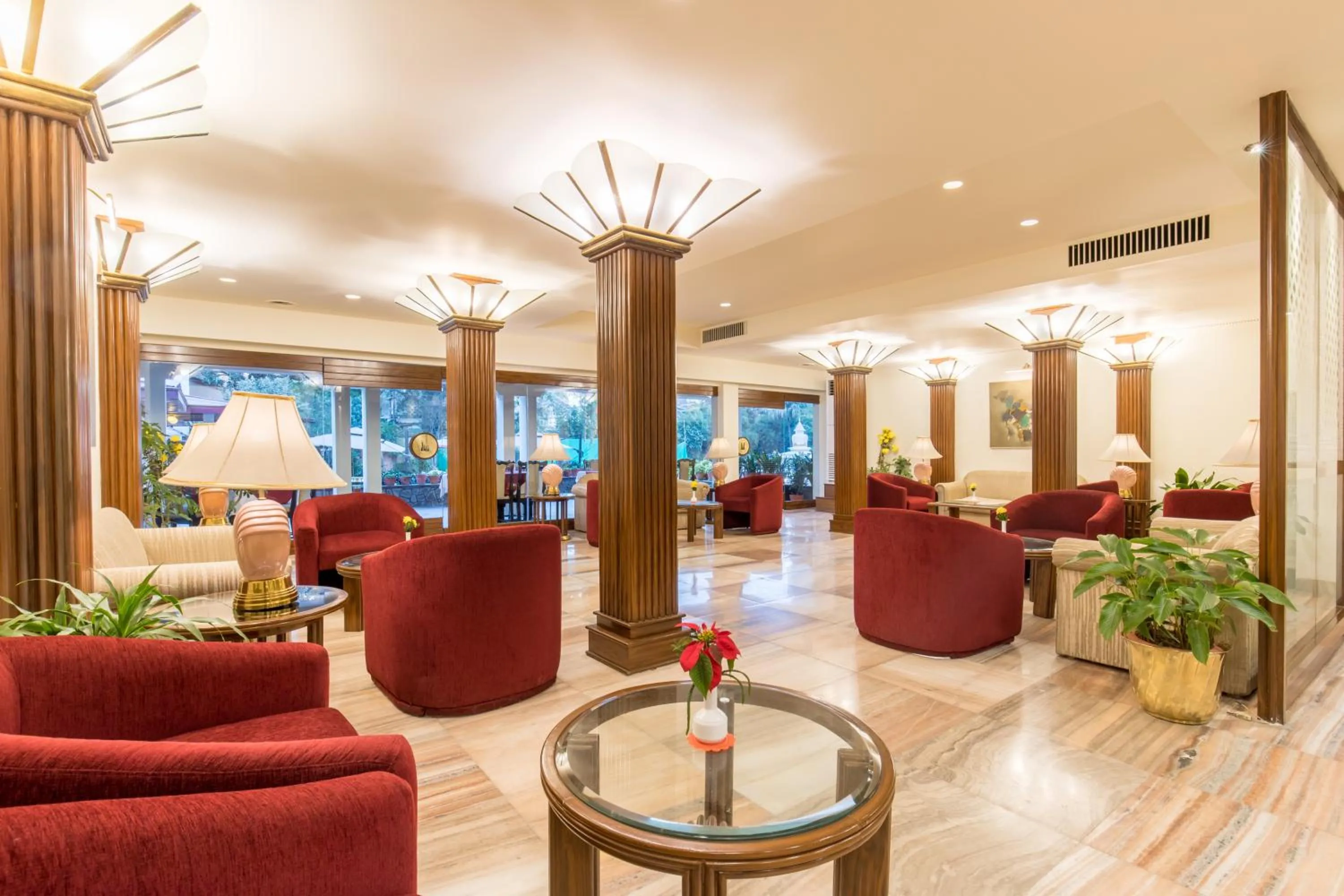 Lobby or reception in The Malla Hotel - Thamel, 2 km to Swayambhunath Temple