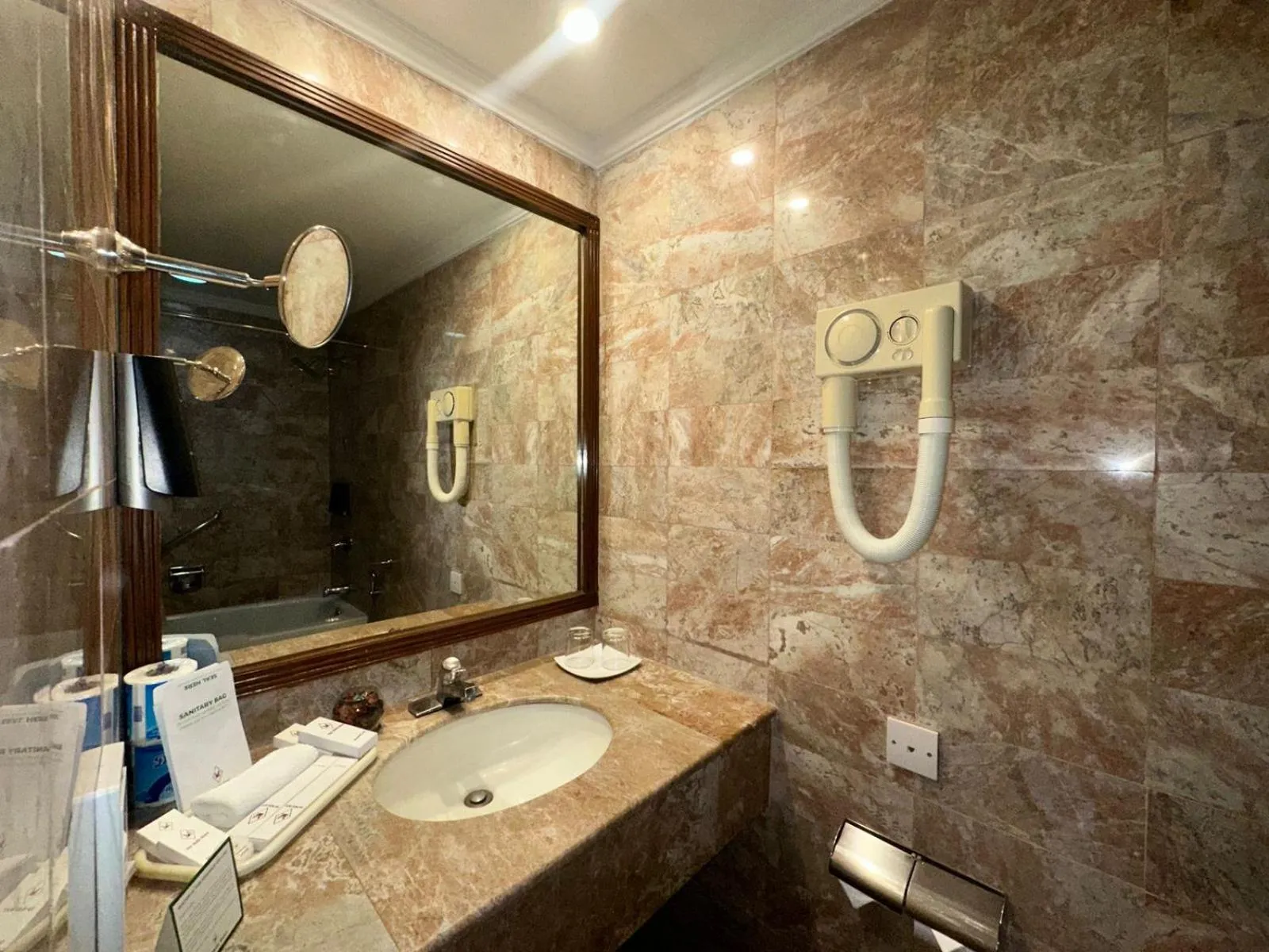 Toilet in The Malla Hotel - Thamel, 2 km to Swayambhunath Temple