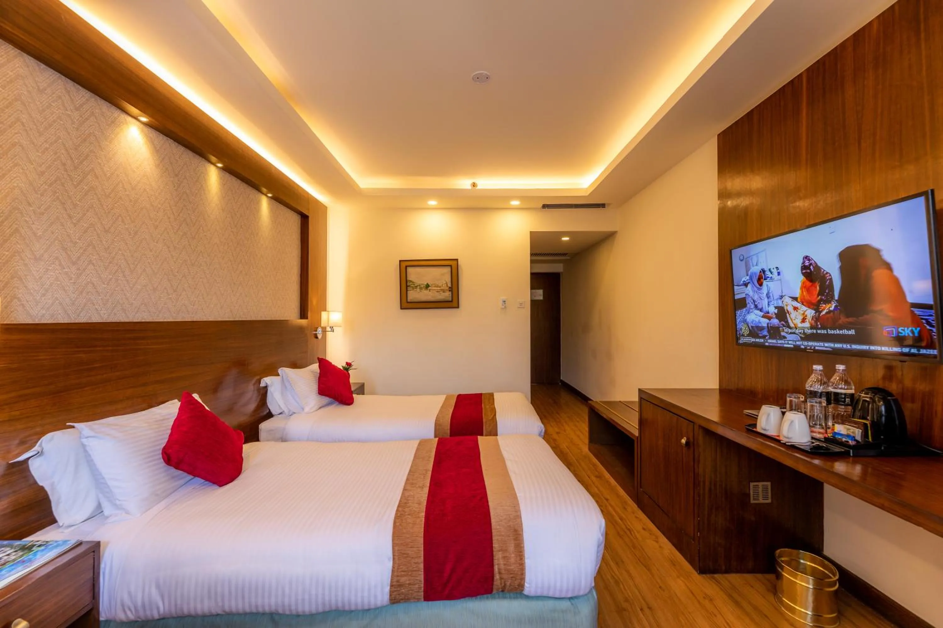 Bedroom, Bed in The Malla Hotel - Thamel, 2 km to Swayambhunath Temple