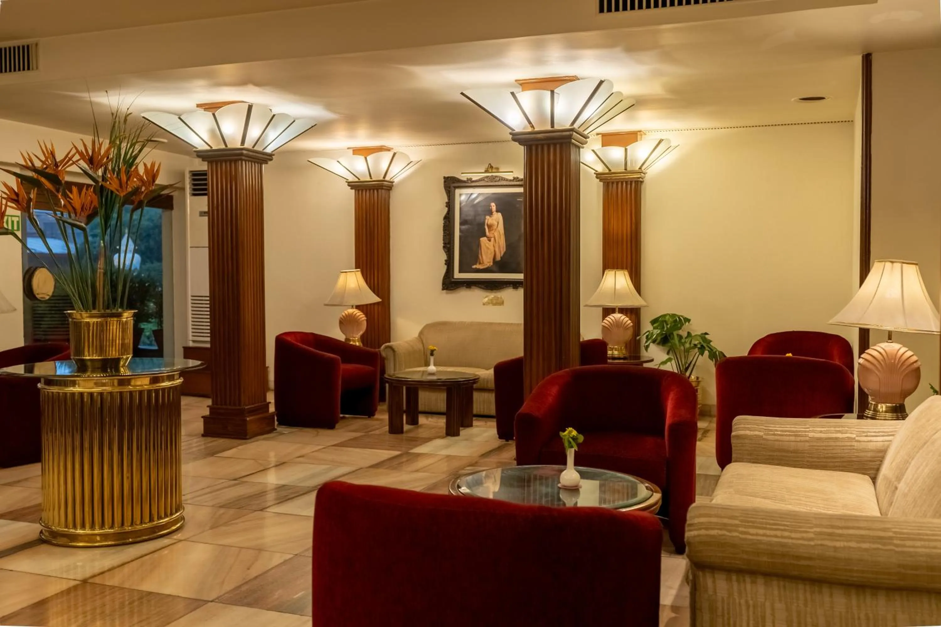 Lobby or reception in The Malla Hotel - Thamel, 2 km to Swayambhunath Temple