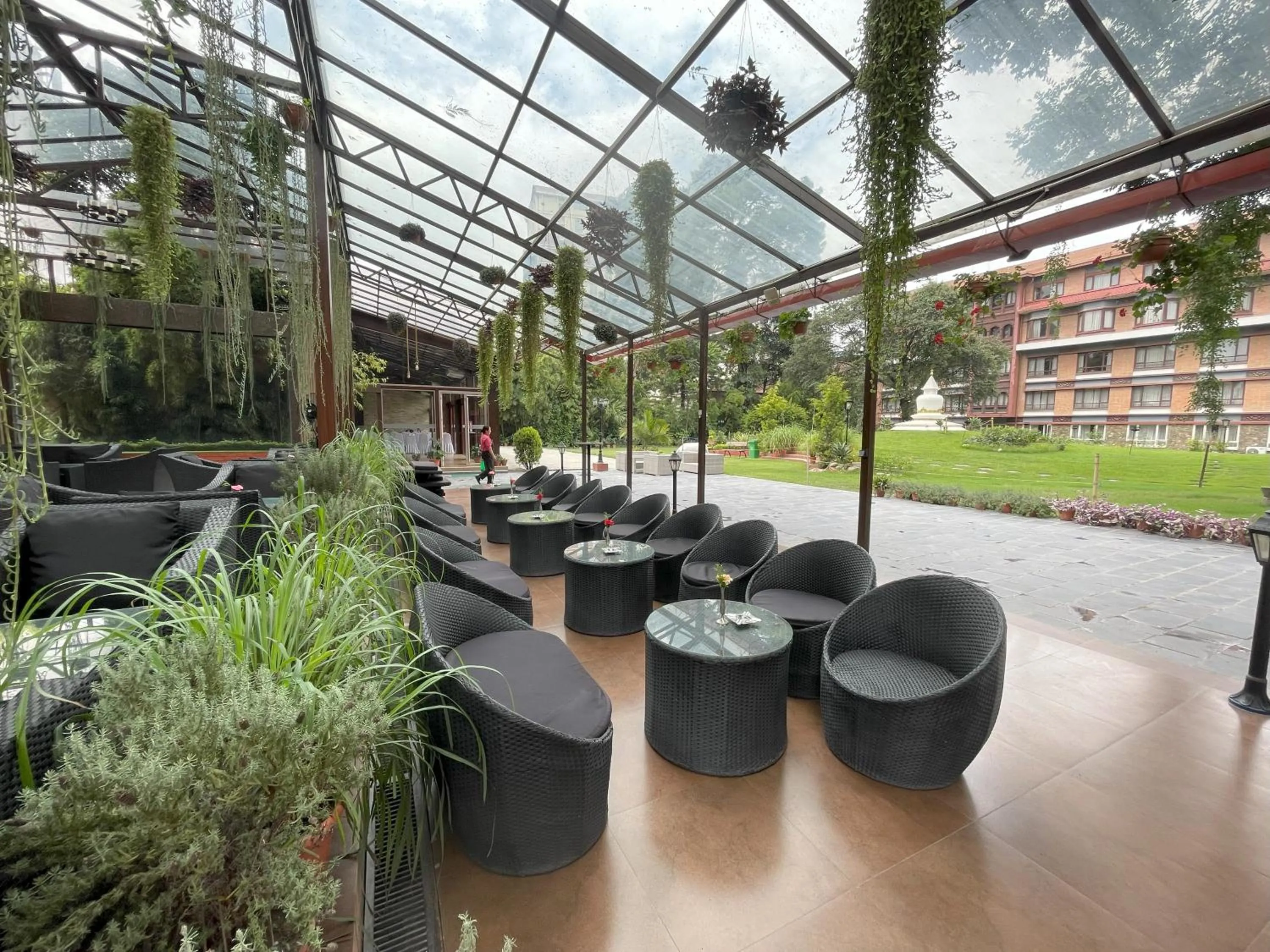 Restaurant/places to eat in The Malla Hotel - Thamel, 2 km to Swayambhunath Temple