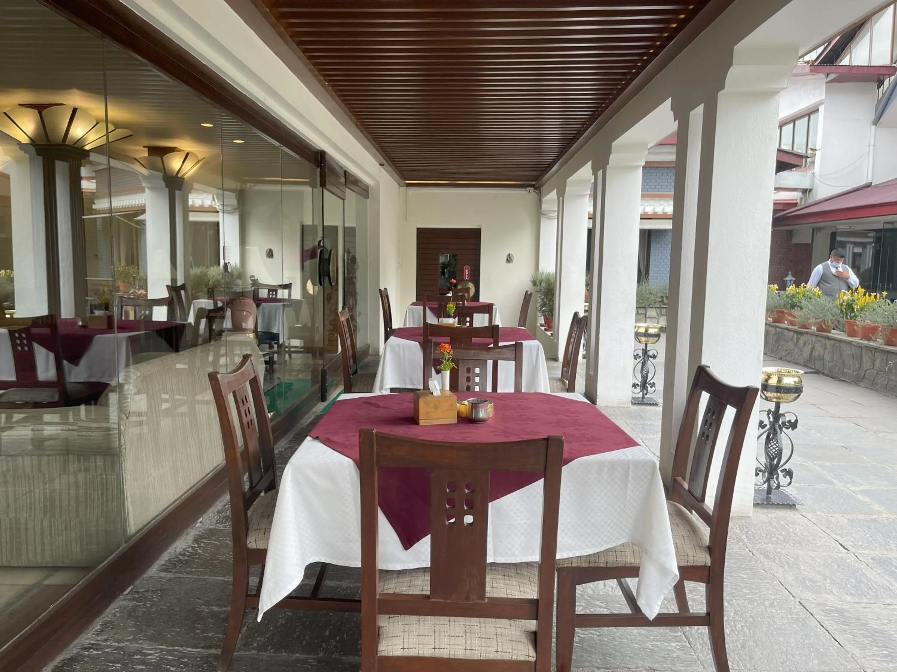 Restaurant/places to eat in The Malla Hotel - Thamel, 2 km to Swayambhunath Temple