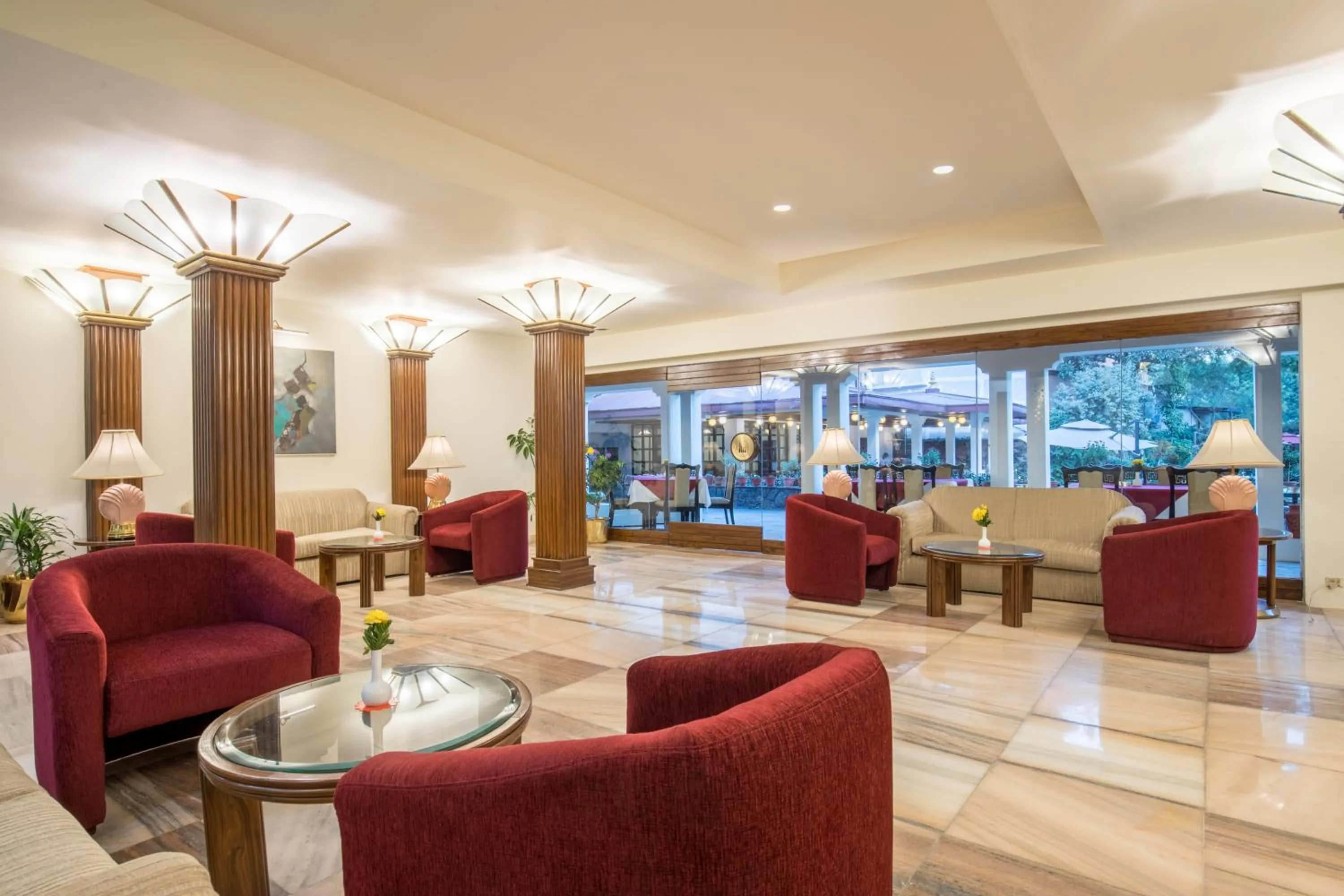 Lobby or reception in The Malla Hotel - Thamel, 2 km to Swayambhunath Temple