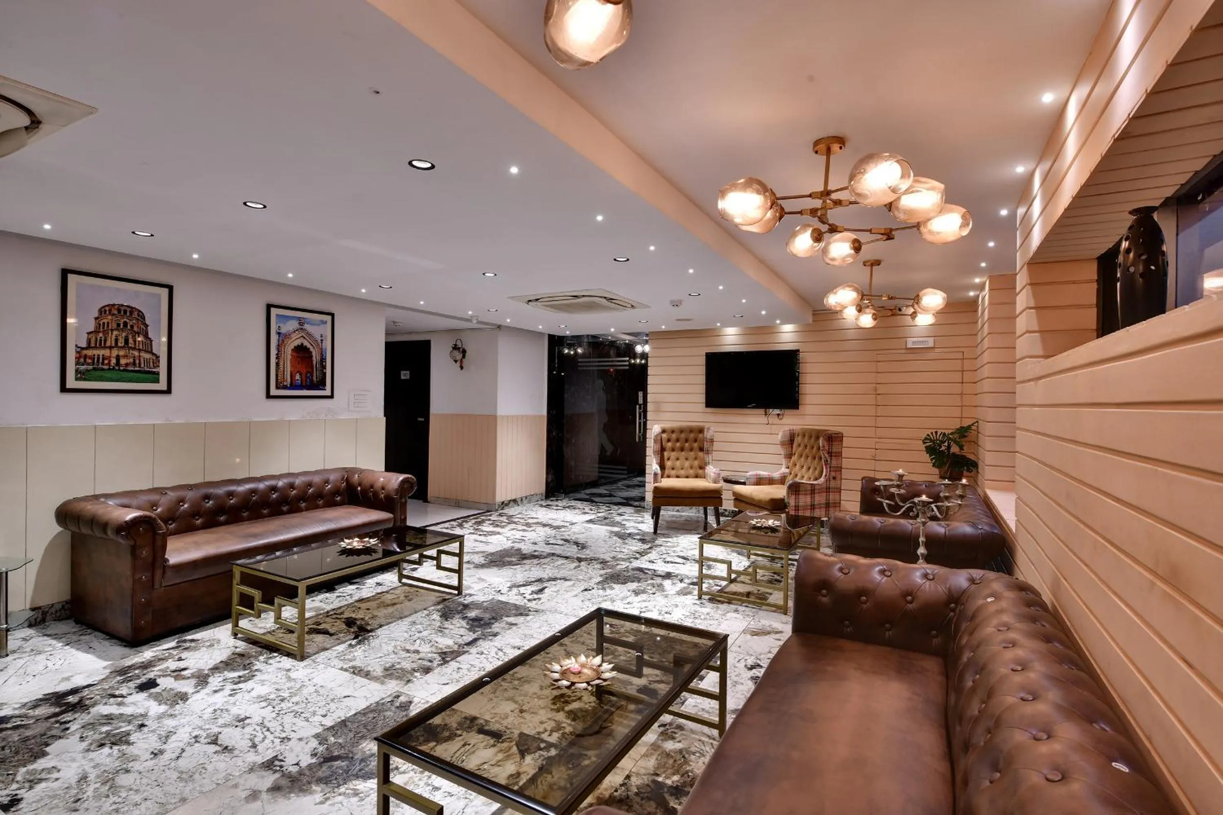 Lobby or reception in RnB Select Walk Inn Lucknow