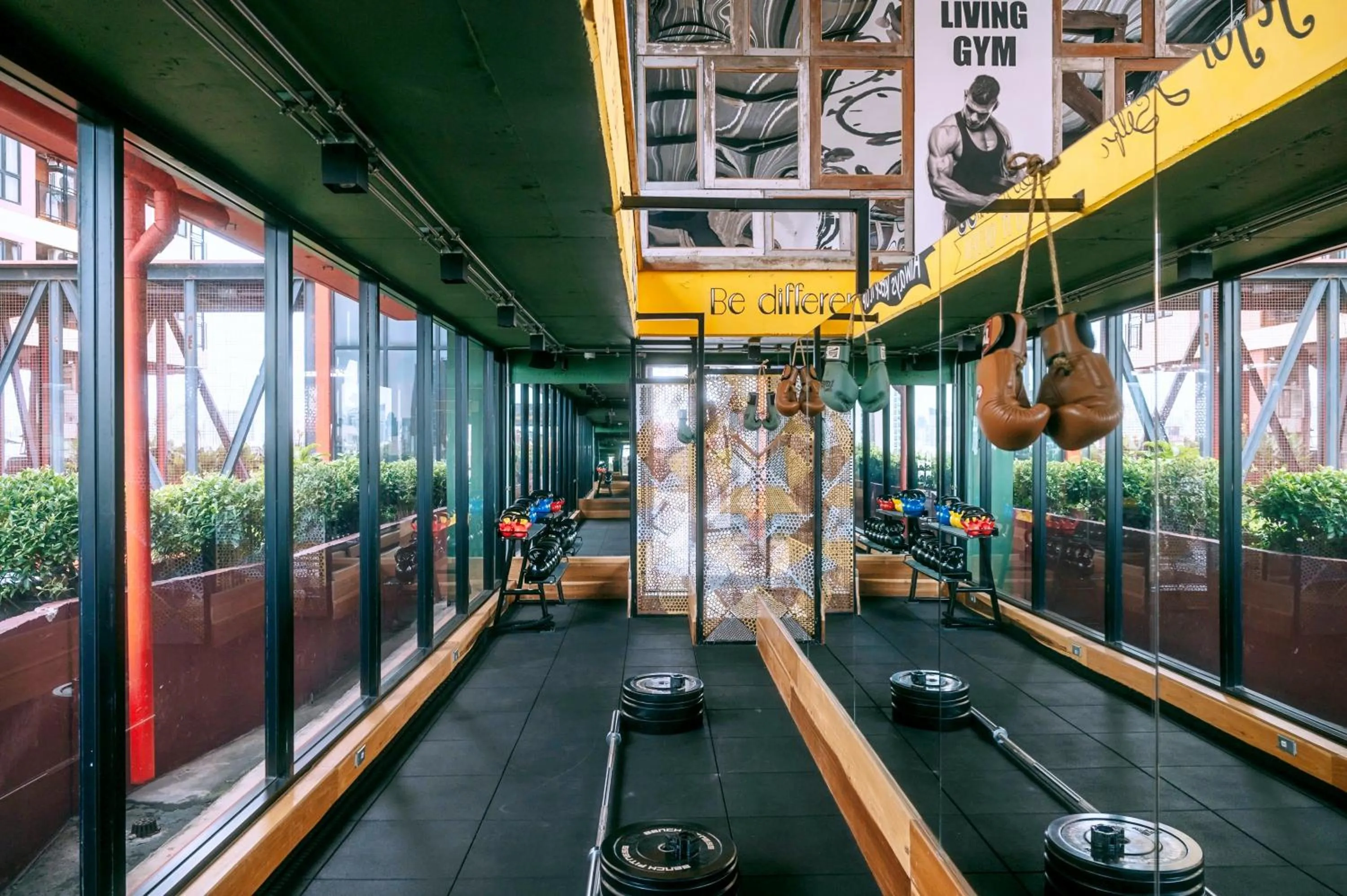 Fitness centre/facilities in MeStyle Museum Hotel