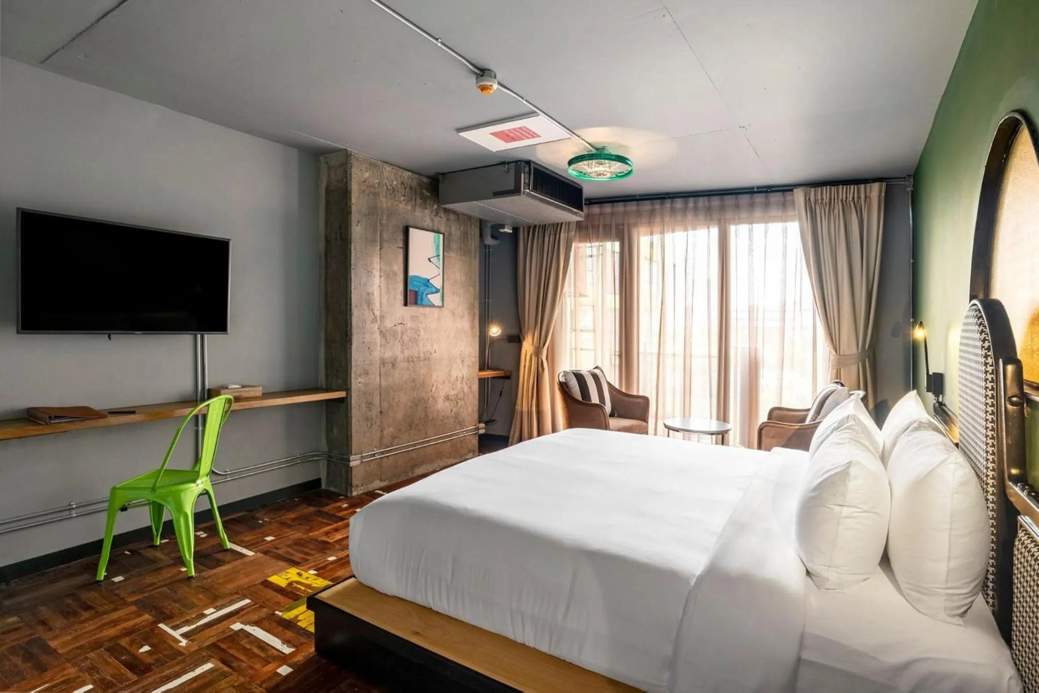 View (from property/room), Bed in MeStyle Museum Hotel