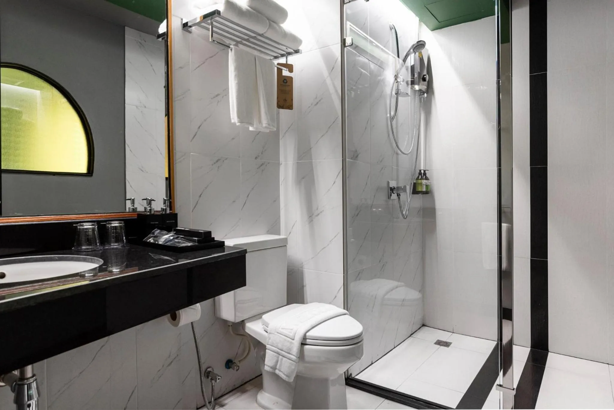 Shower in MeStyle Museum Hotel