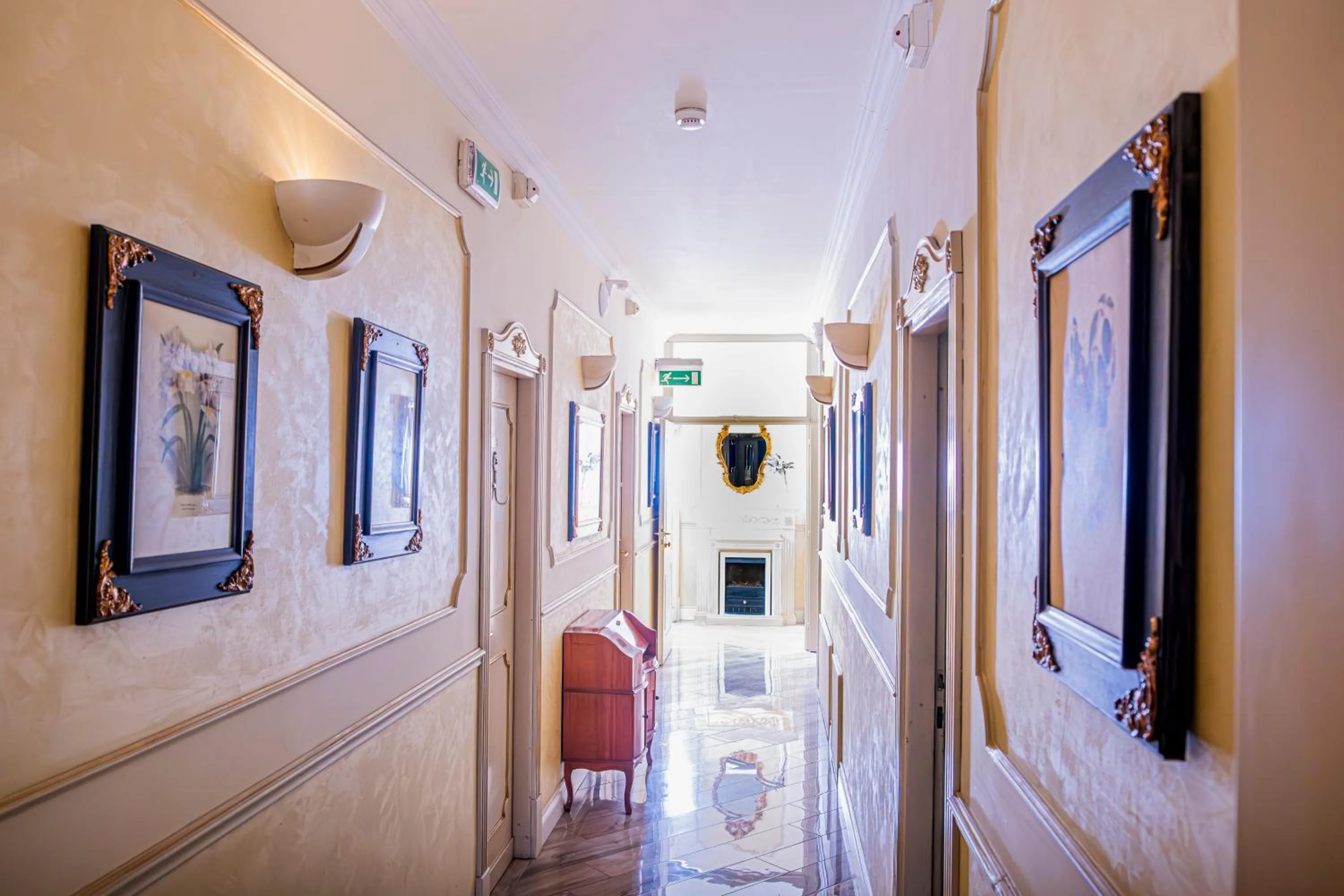 Floor plan in Hotel Vandelli