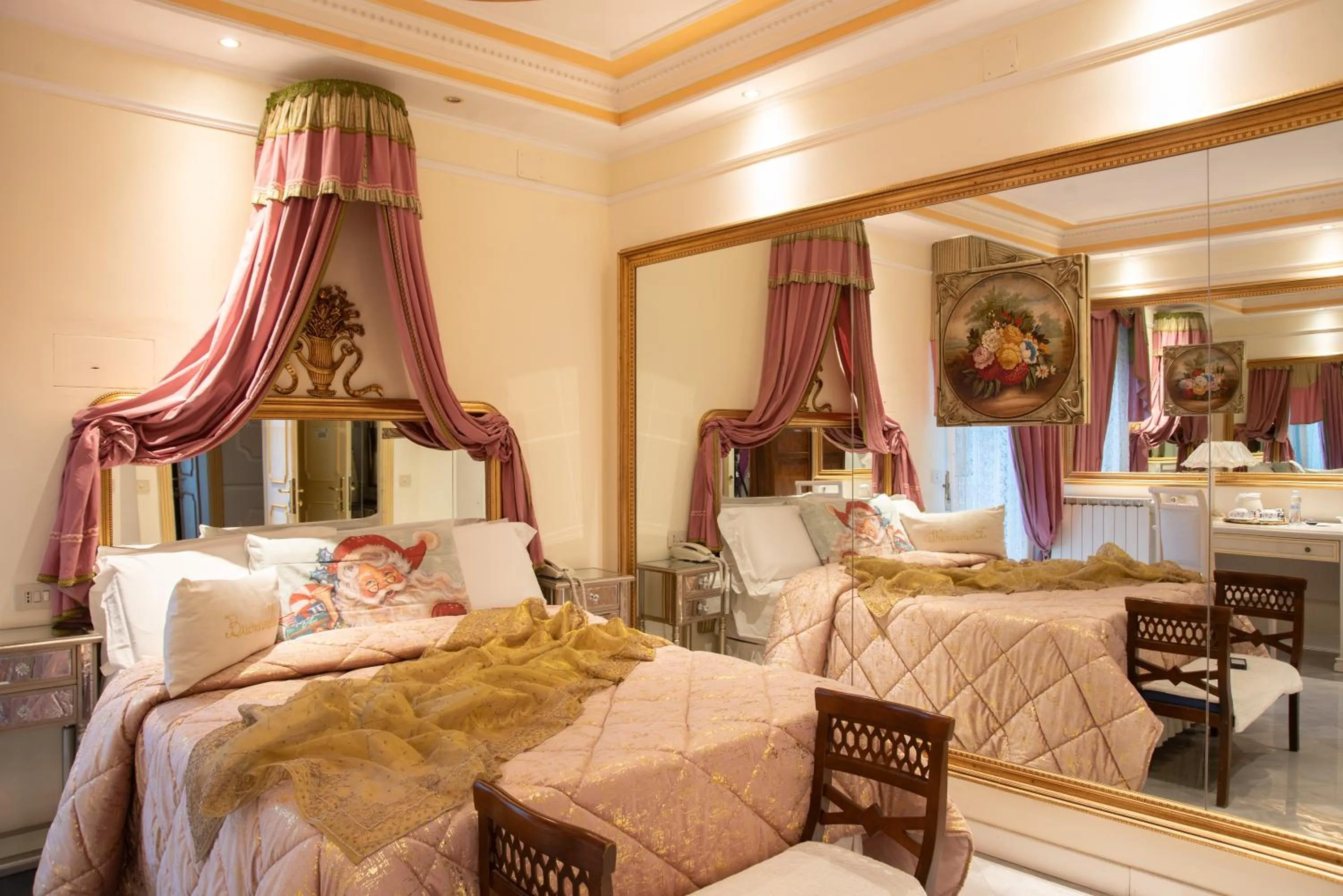 Bedroom, Bed in Hotel Vandelli