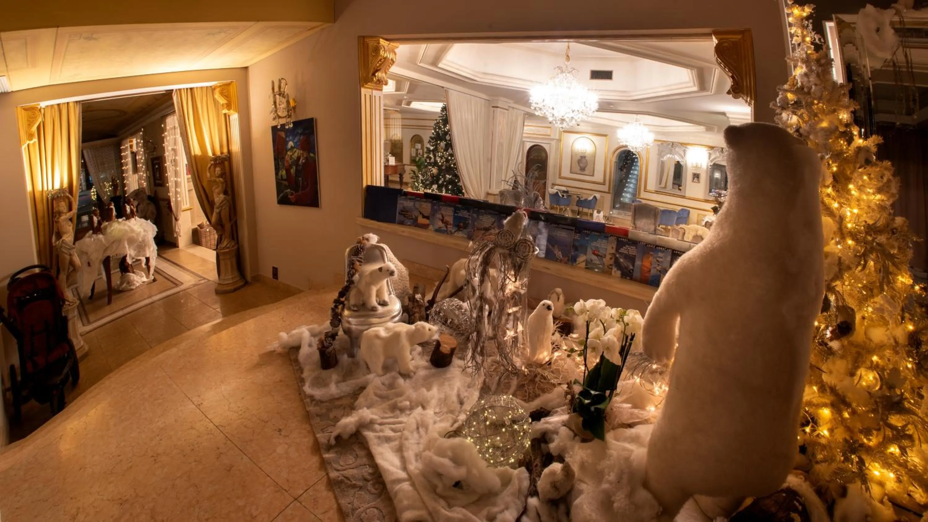 Living room in Hotel Vandelli