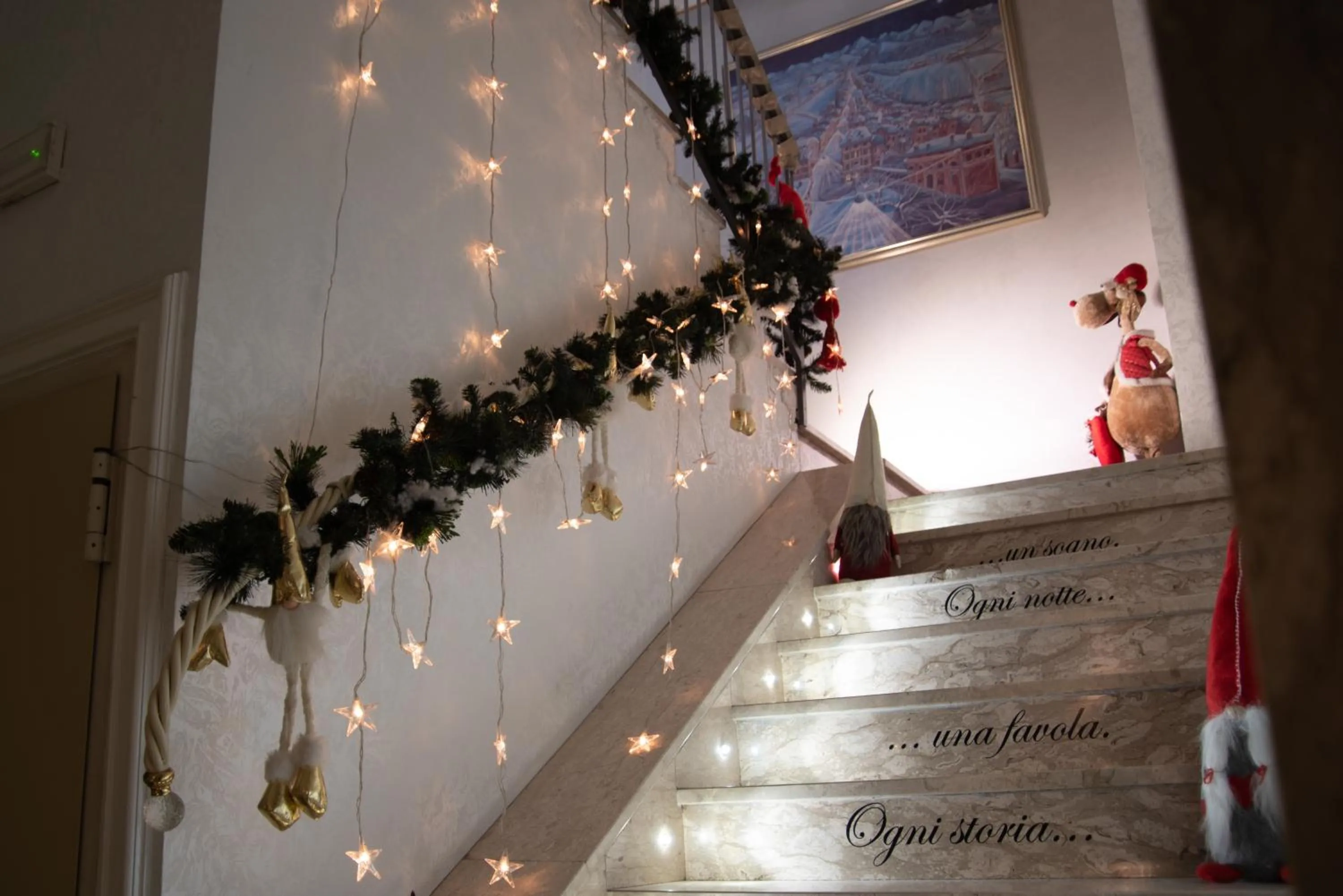 Text overlay in Hotel Vandelli